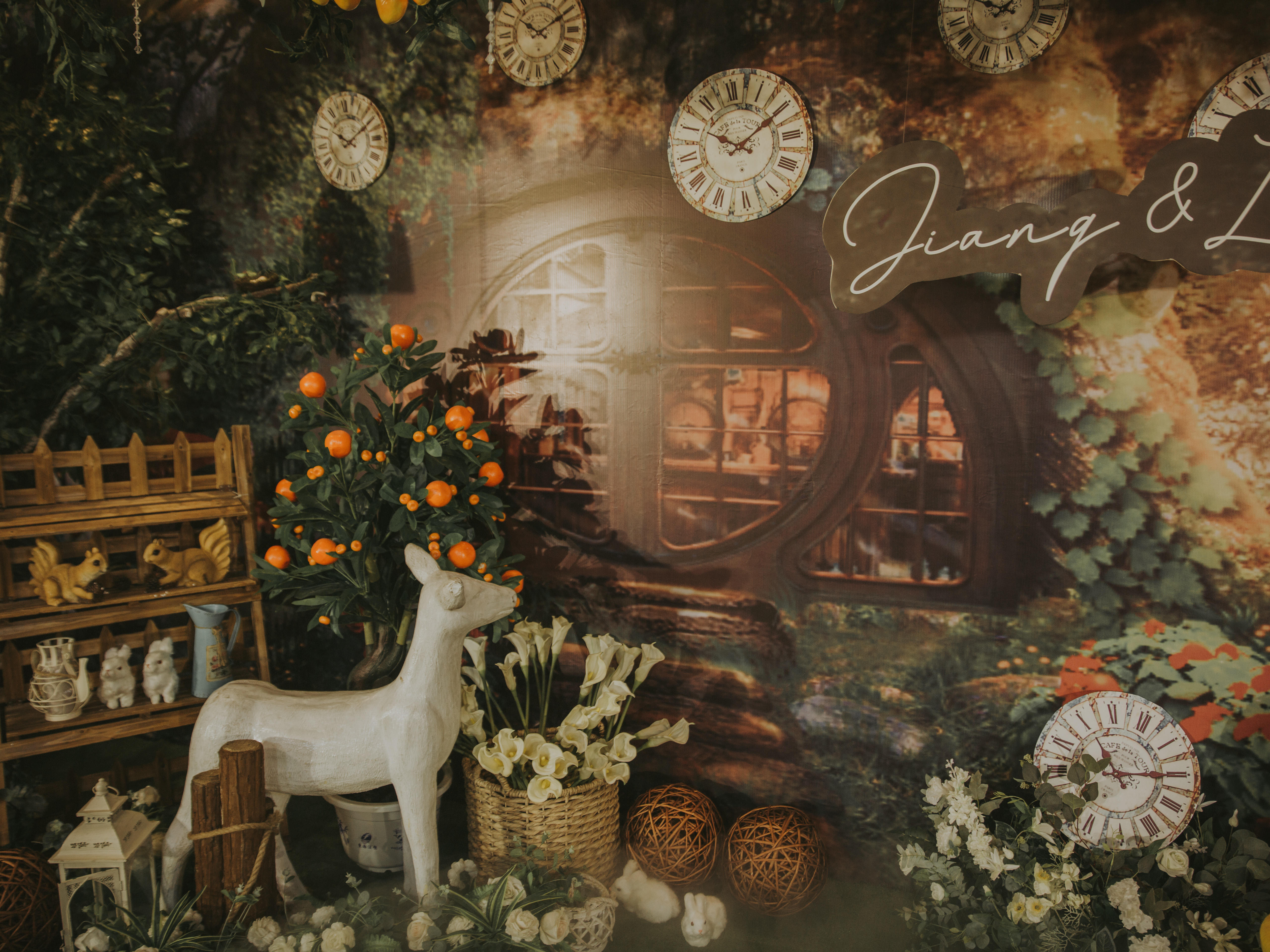 花嫁伊人 苹果花园主题婚礼 