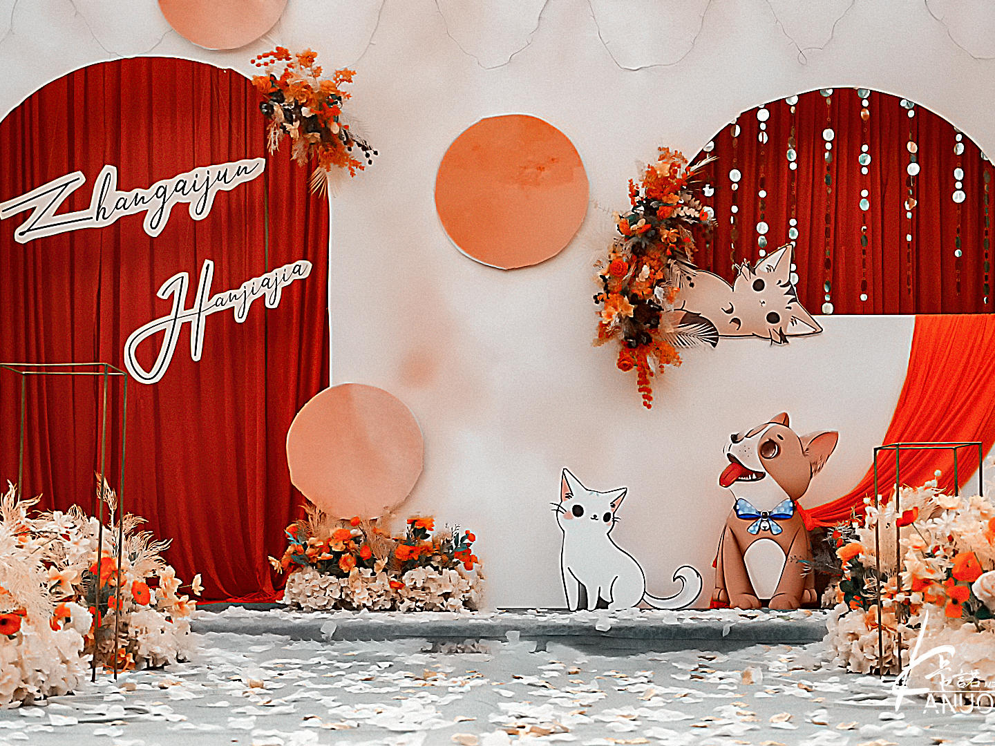 橙心橙意ins风小众婚礼|卡诺WEDDING