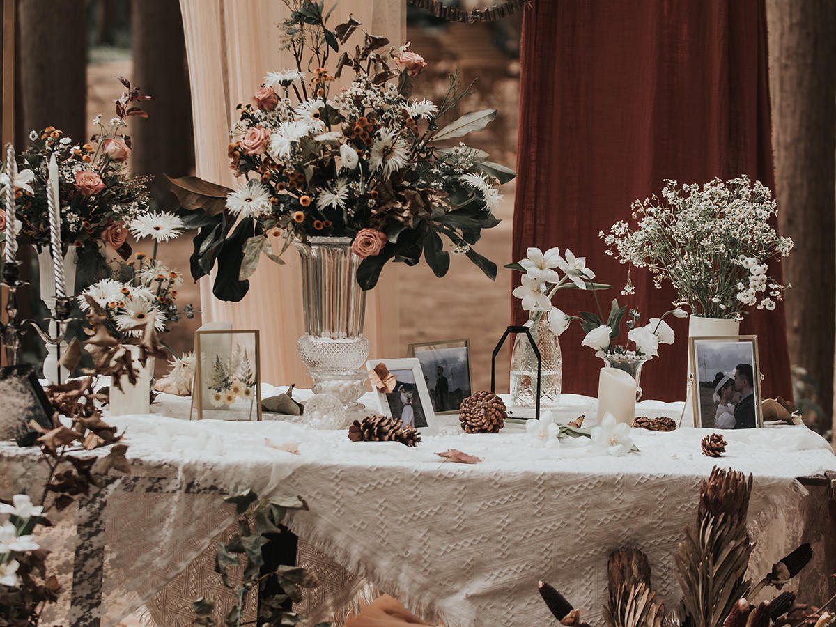 【花堂喜事】黄河迎宾馆—日系小众侘寂风户外婚礼