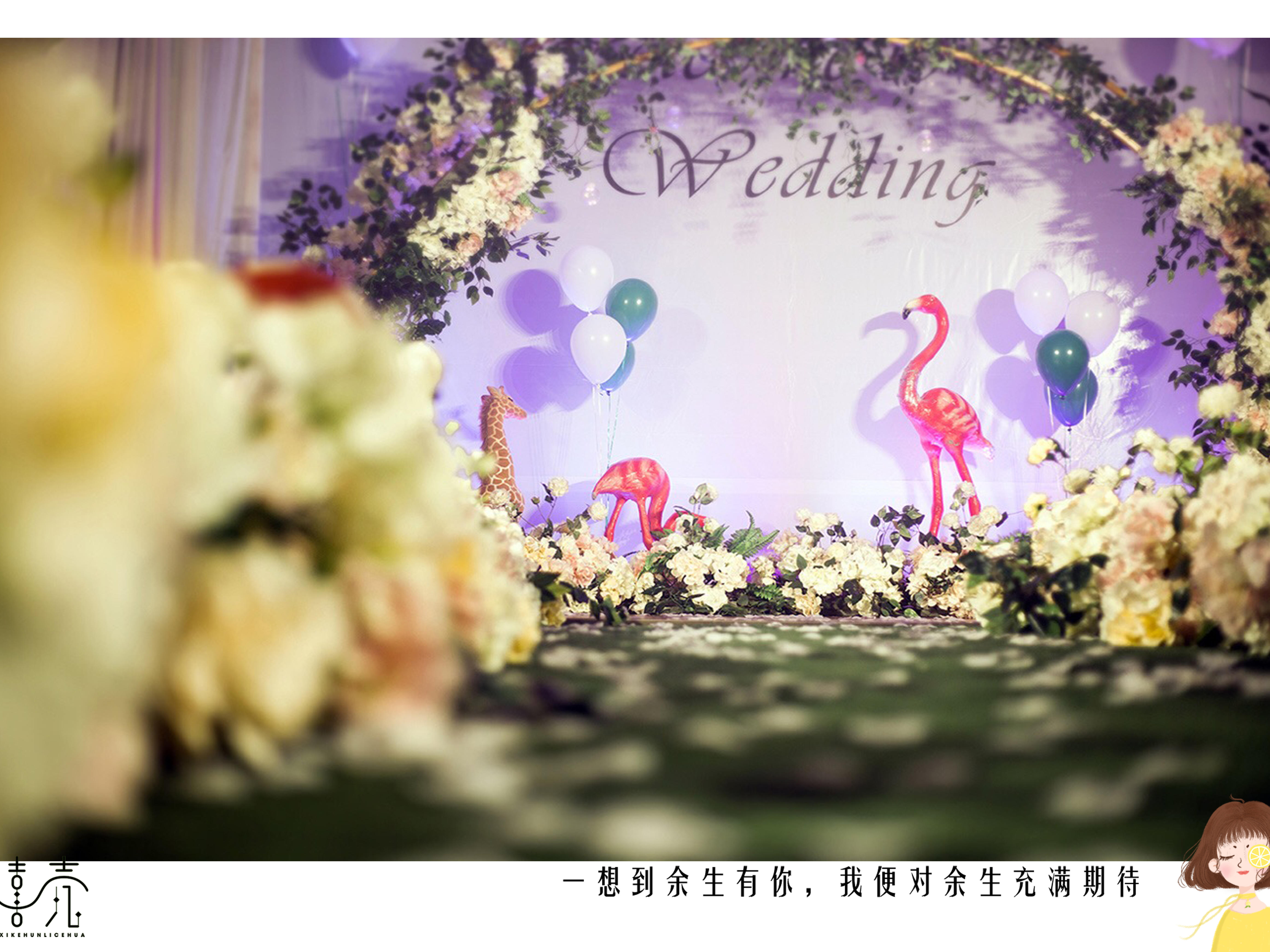 【喜壳婚礼】白绿/森系/ 限时特价套餐含四大