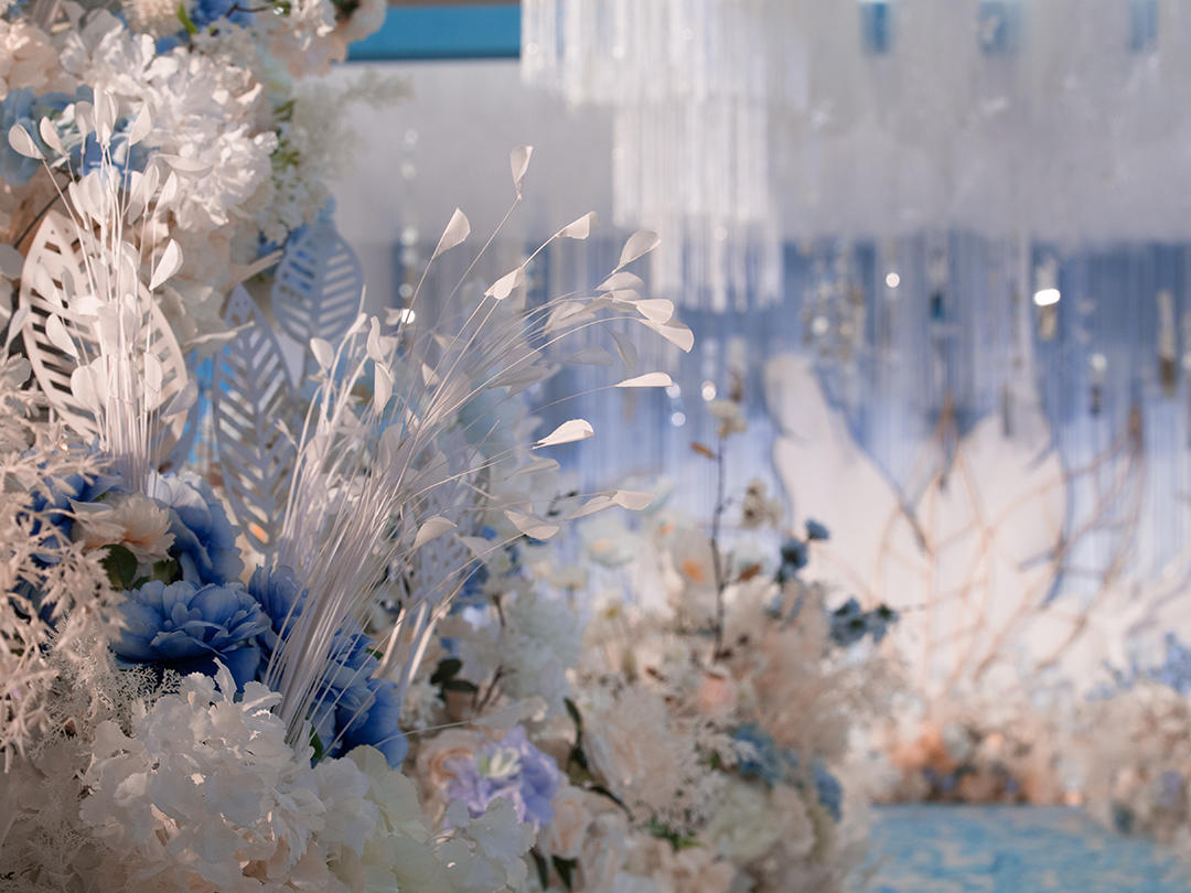 【爱尚喜事】奢华蓝色全吊顶