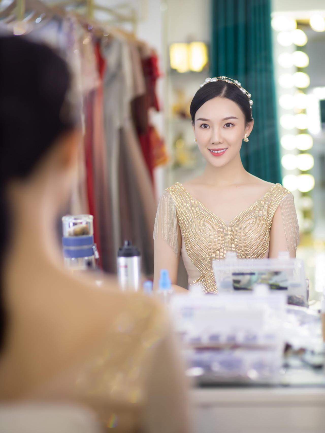 【定制西装】跟妆/秀禾主纱敬酒礼服全套+高定男装