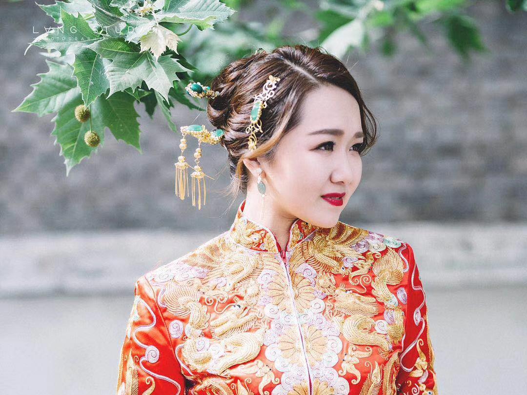 凯瑟琳婚纱礼服化妆造型主管老师 全程跟妆