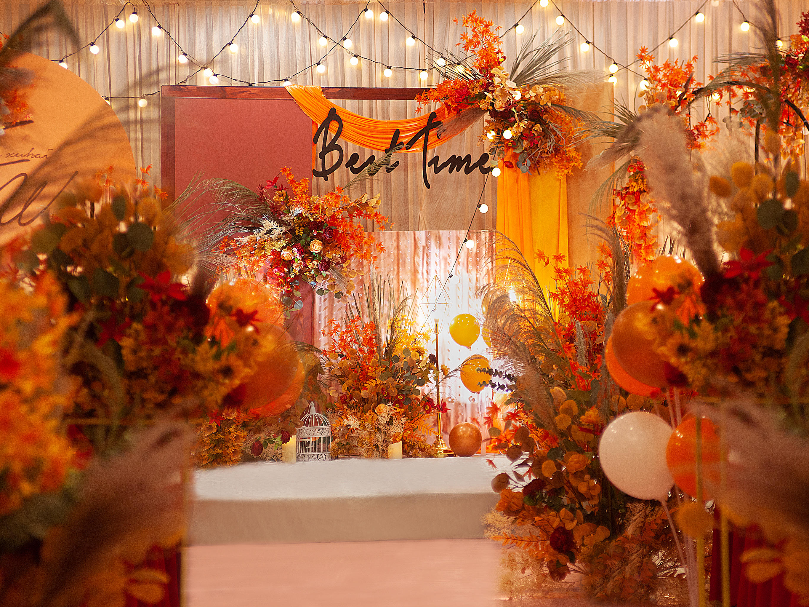 【麦瑞蜜婚礼工作室】经典 橙色系暖调婚礼