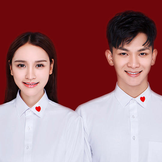 结婚登记照【民政局可用】青年喜爱的结婚照