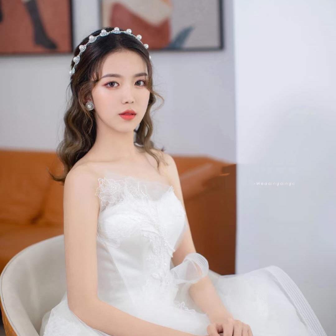 婚礼跟妆专业化妆师  清新自然妆容