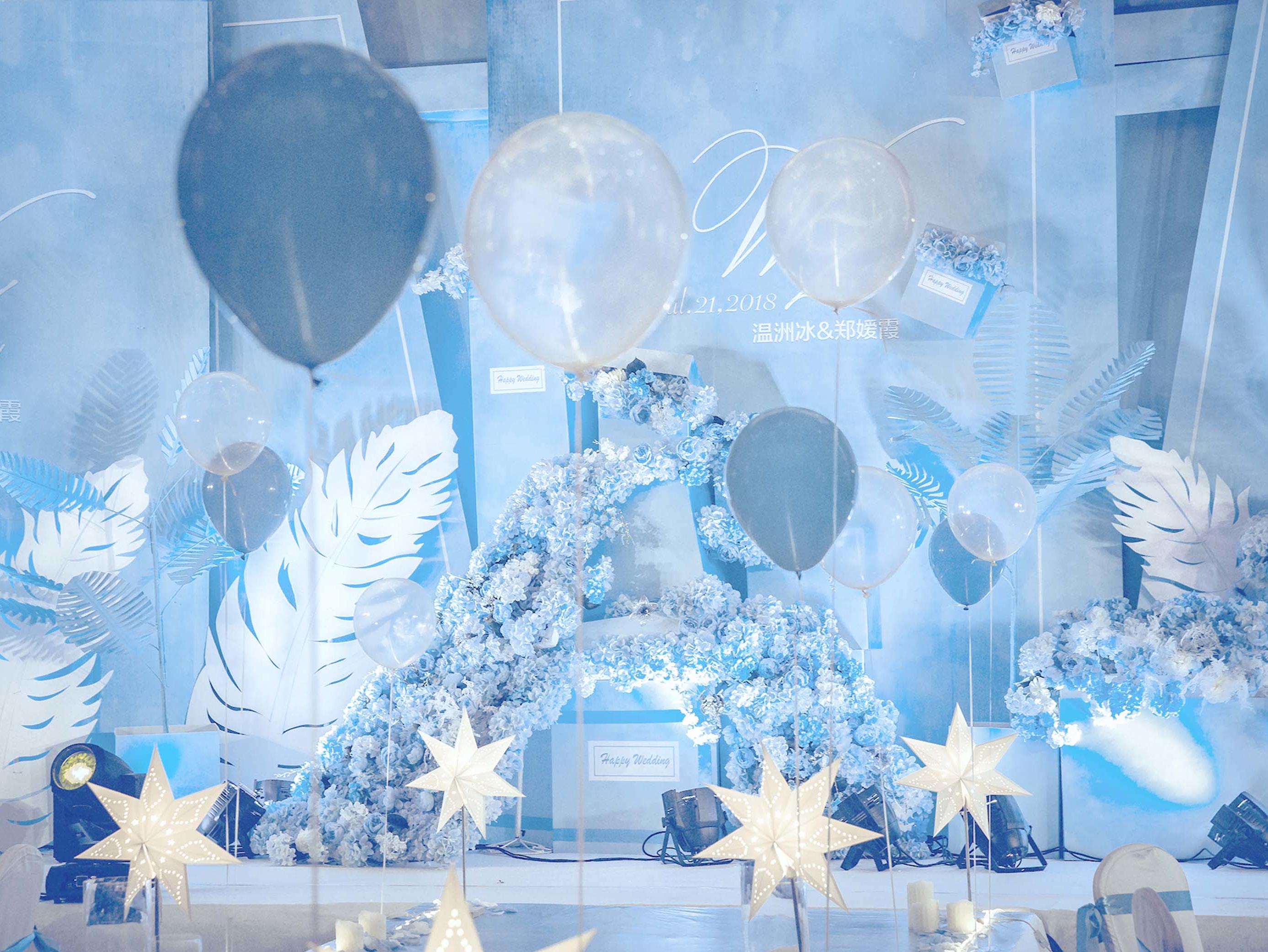 【Design木朵】爆款 小预算效果超好 韩式蓝