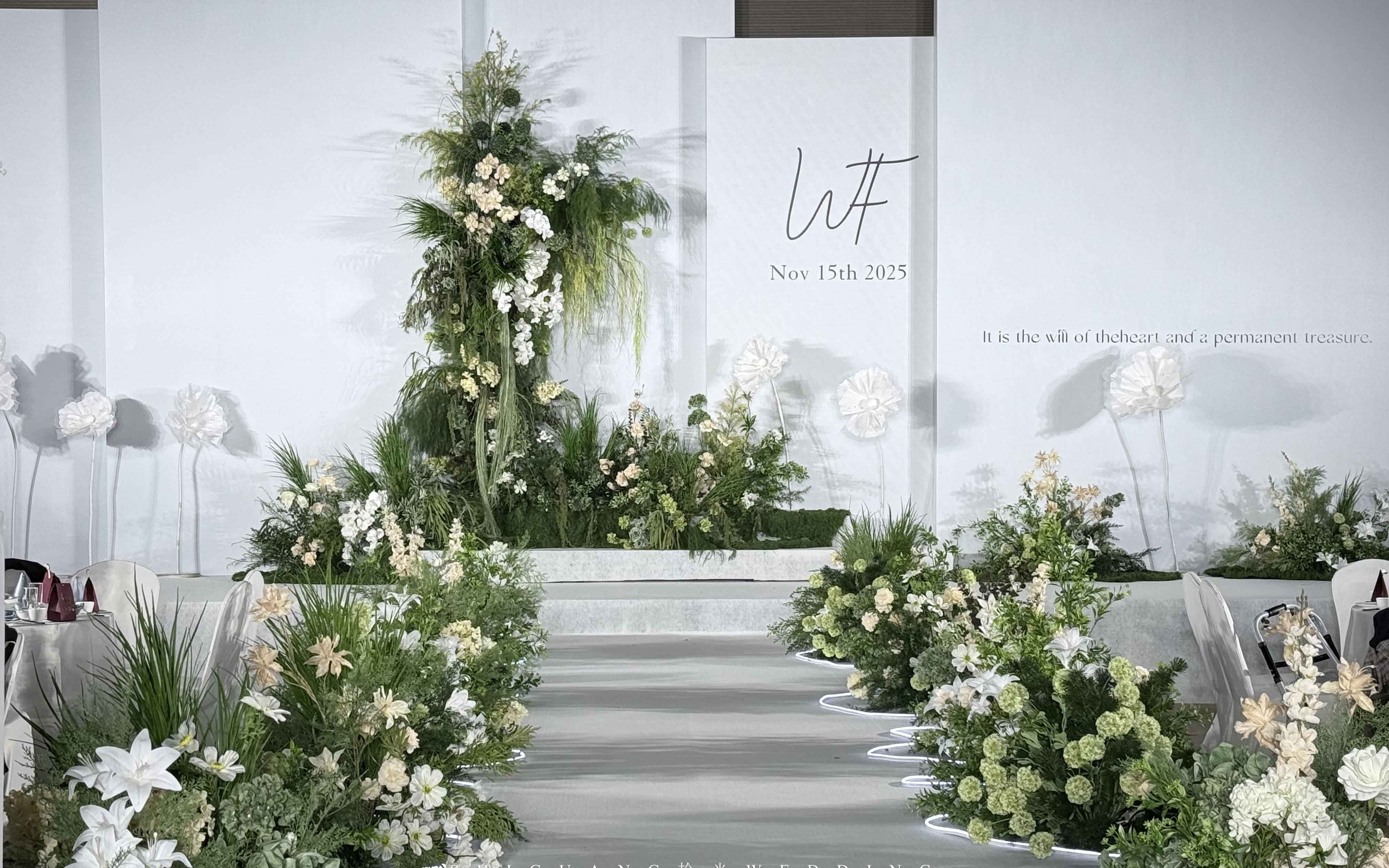  【拾光婚礼】—『白绿经典永存』