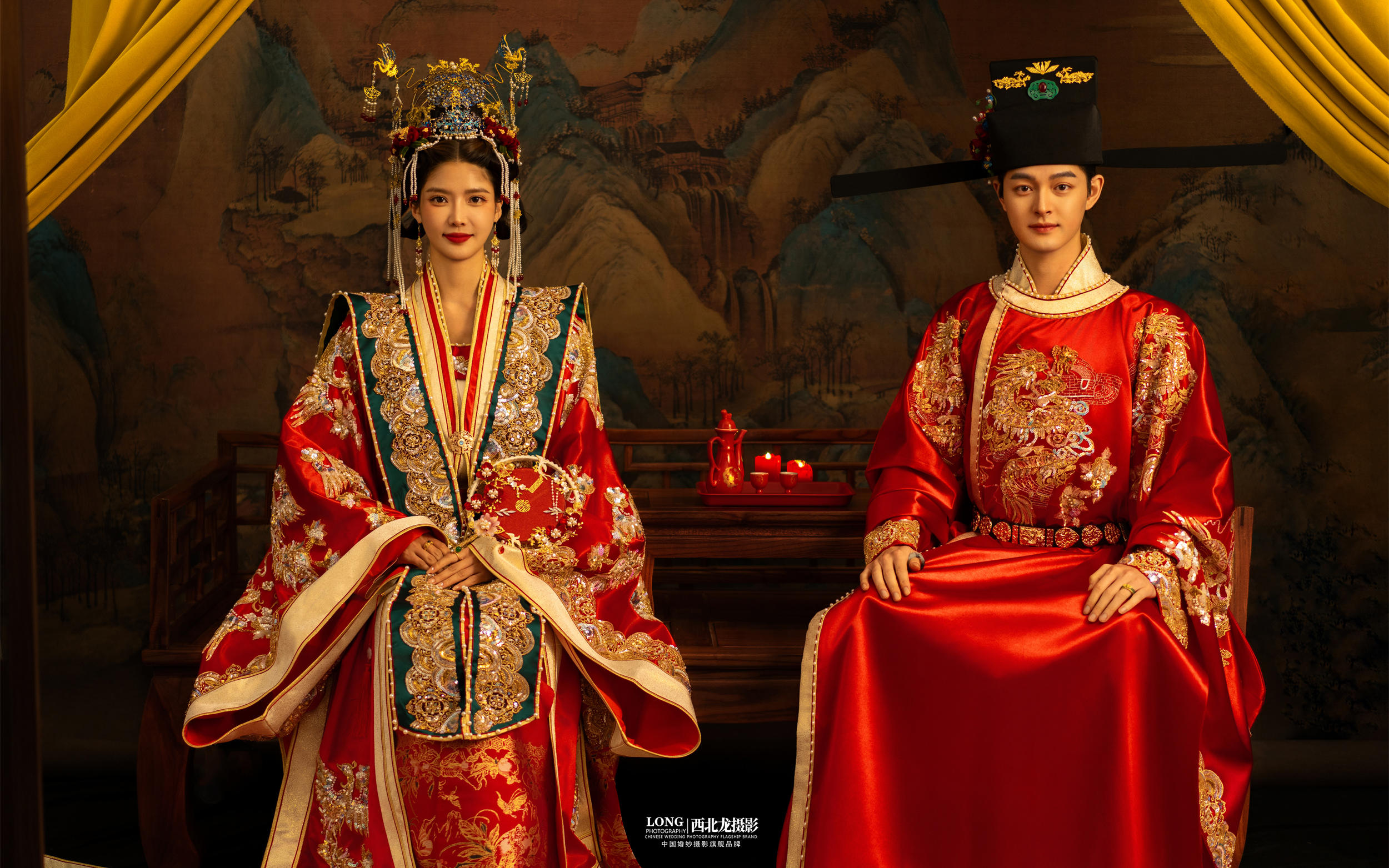 不愧是老祖宗的審美！明制漢服婚紗照封神??