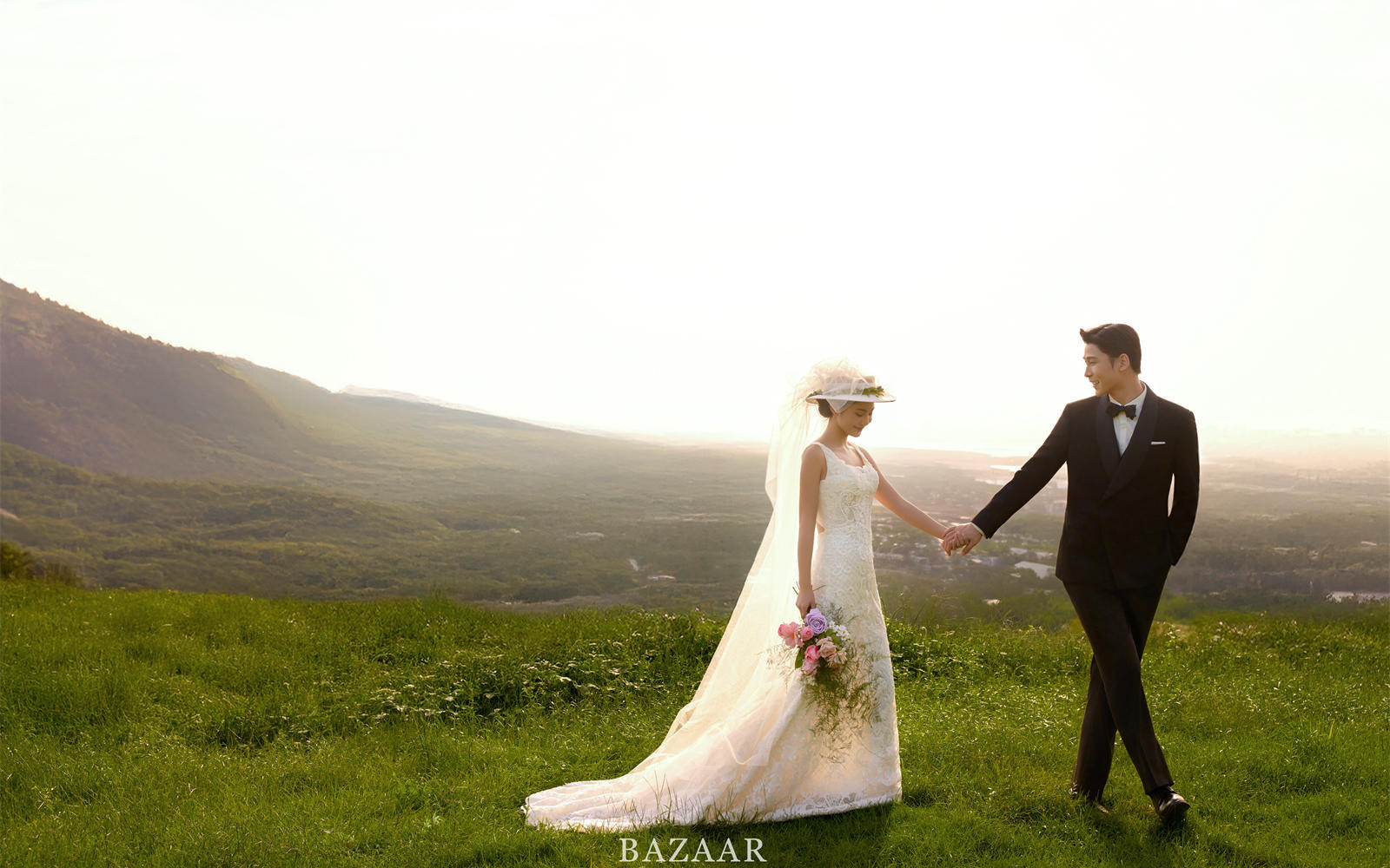 法式草坪婚紗照??每一張都讓人怦然心動(dòng)