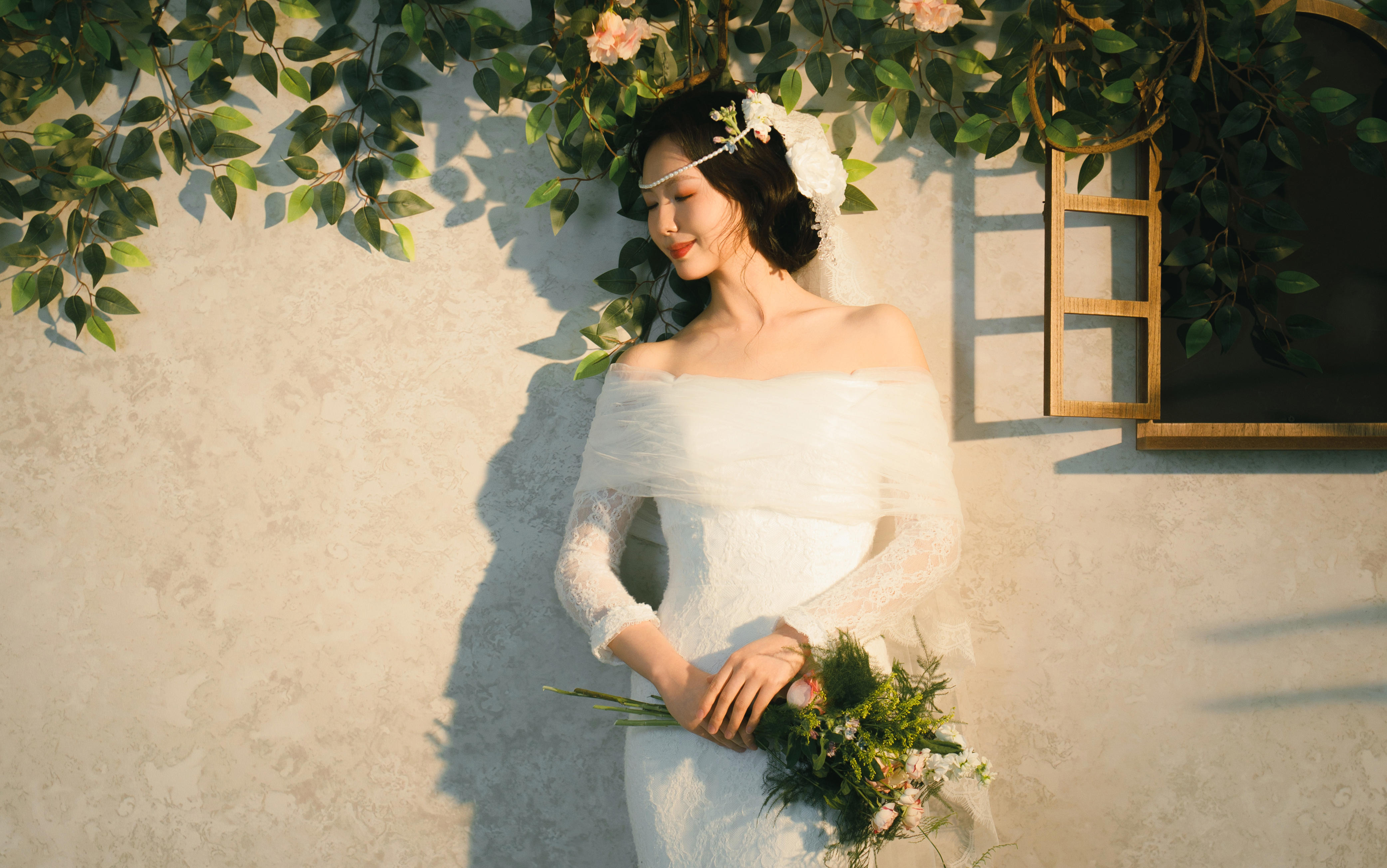 <岛旅婚纱>韩系复古甜美小众婚纱照