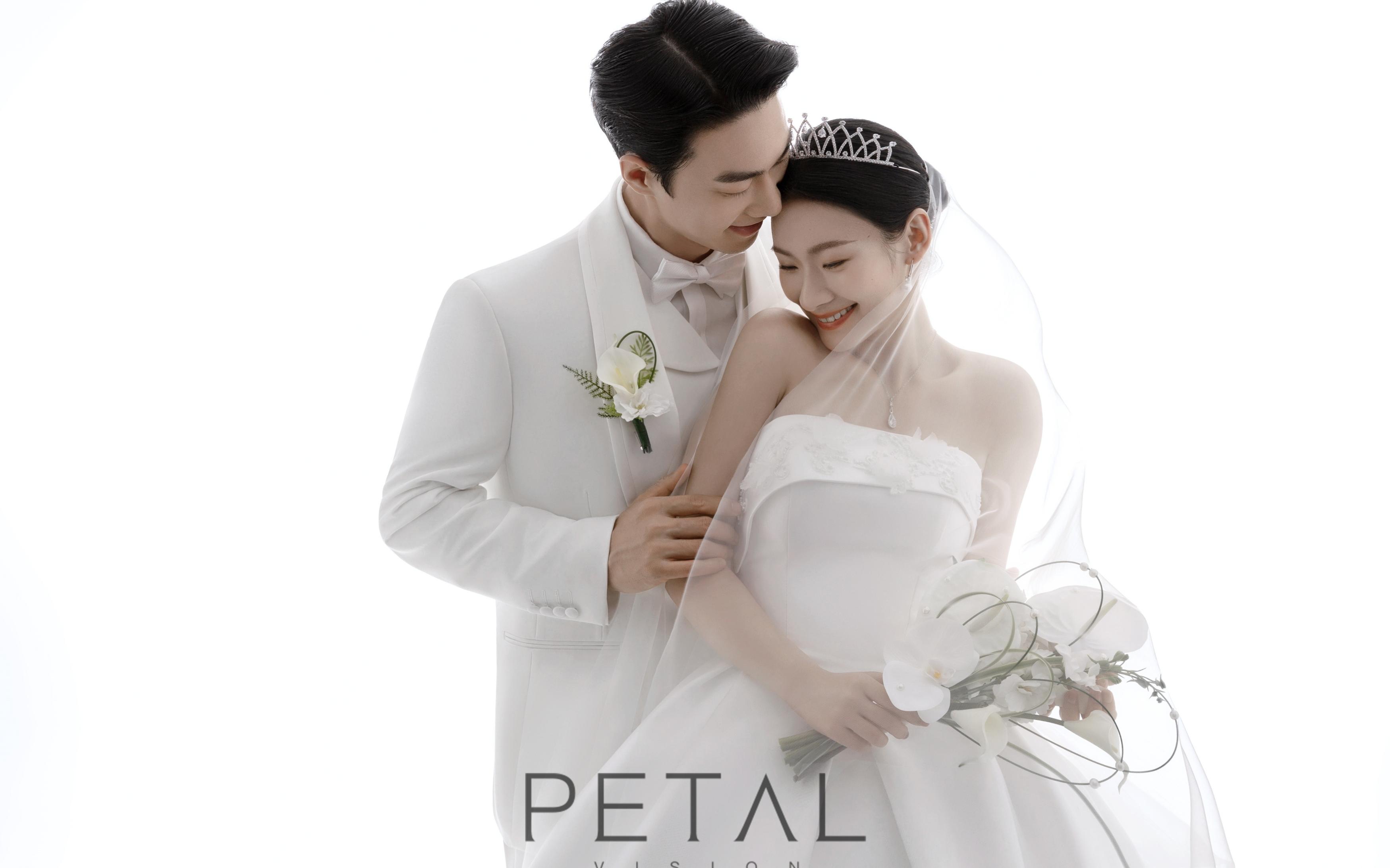 花瓣攝影?簡約韓式婚紗照