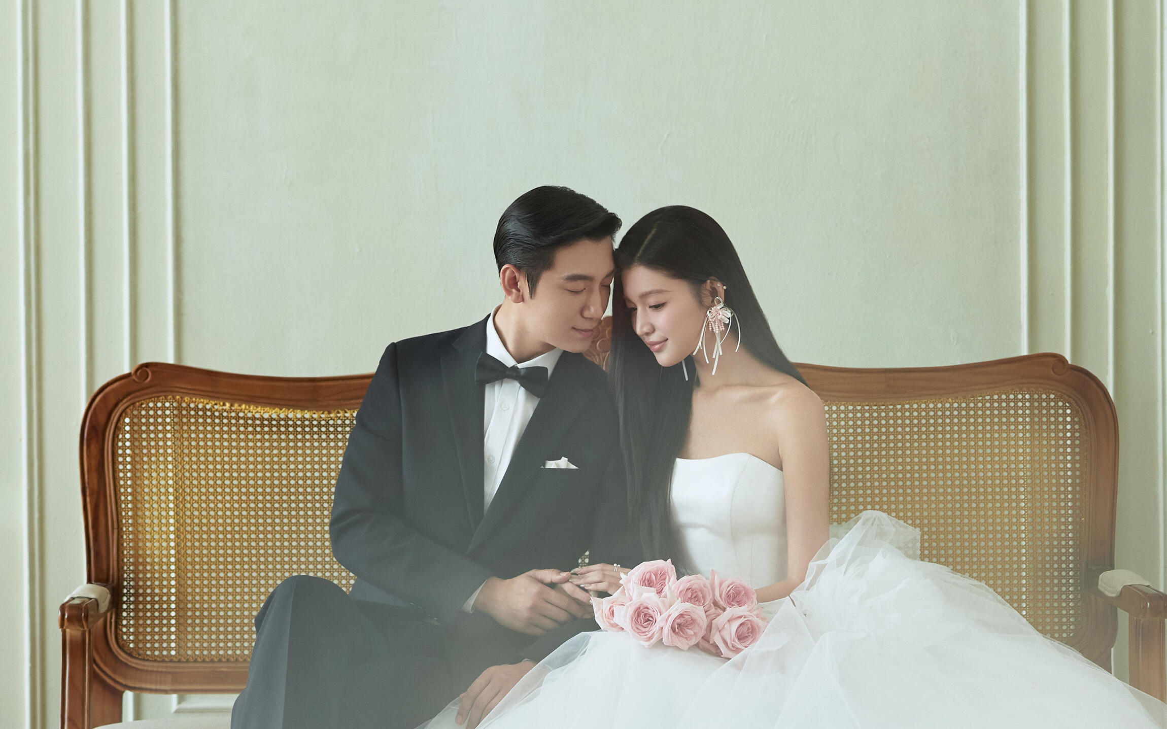 純白??極簡??必拍的儀式主紗婚紗照??