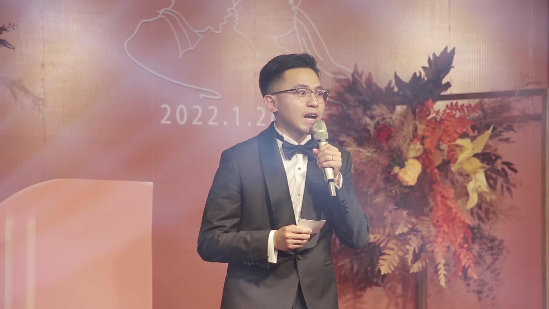 子谦 冬季橙色系开场白