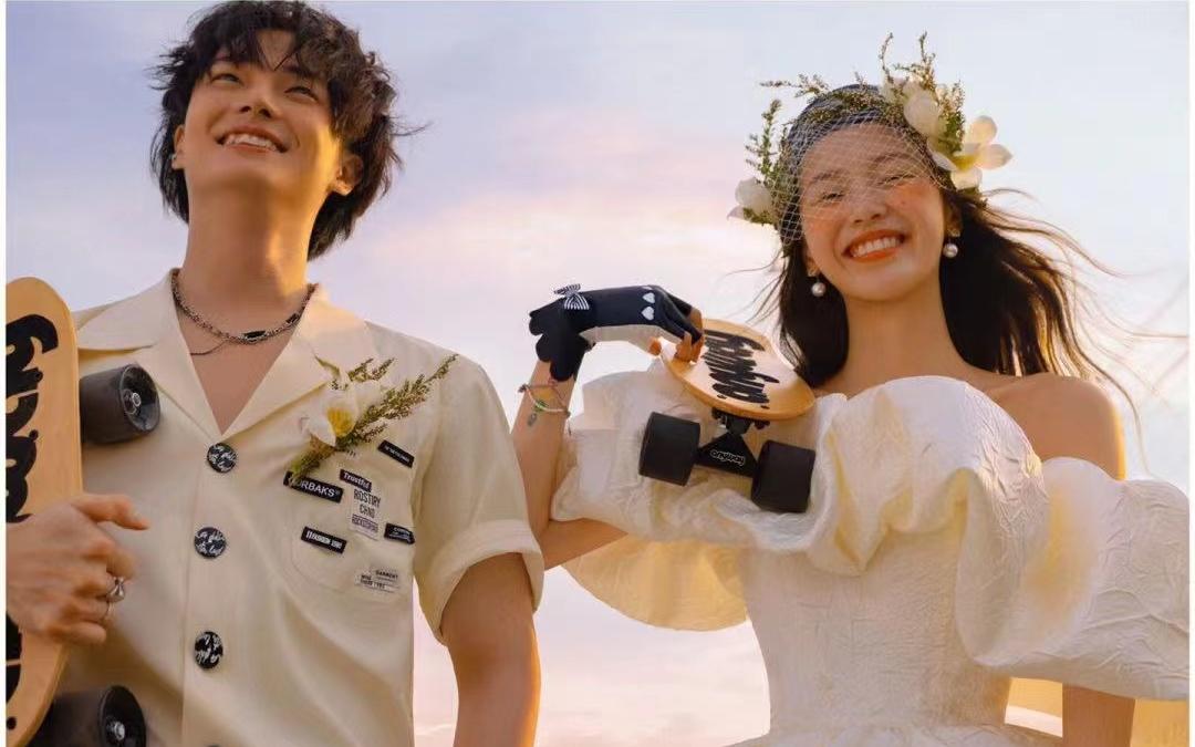 夏日炎炎有你超甜！充满少女心的婚纱照