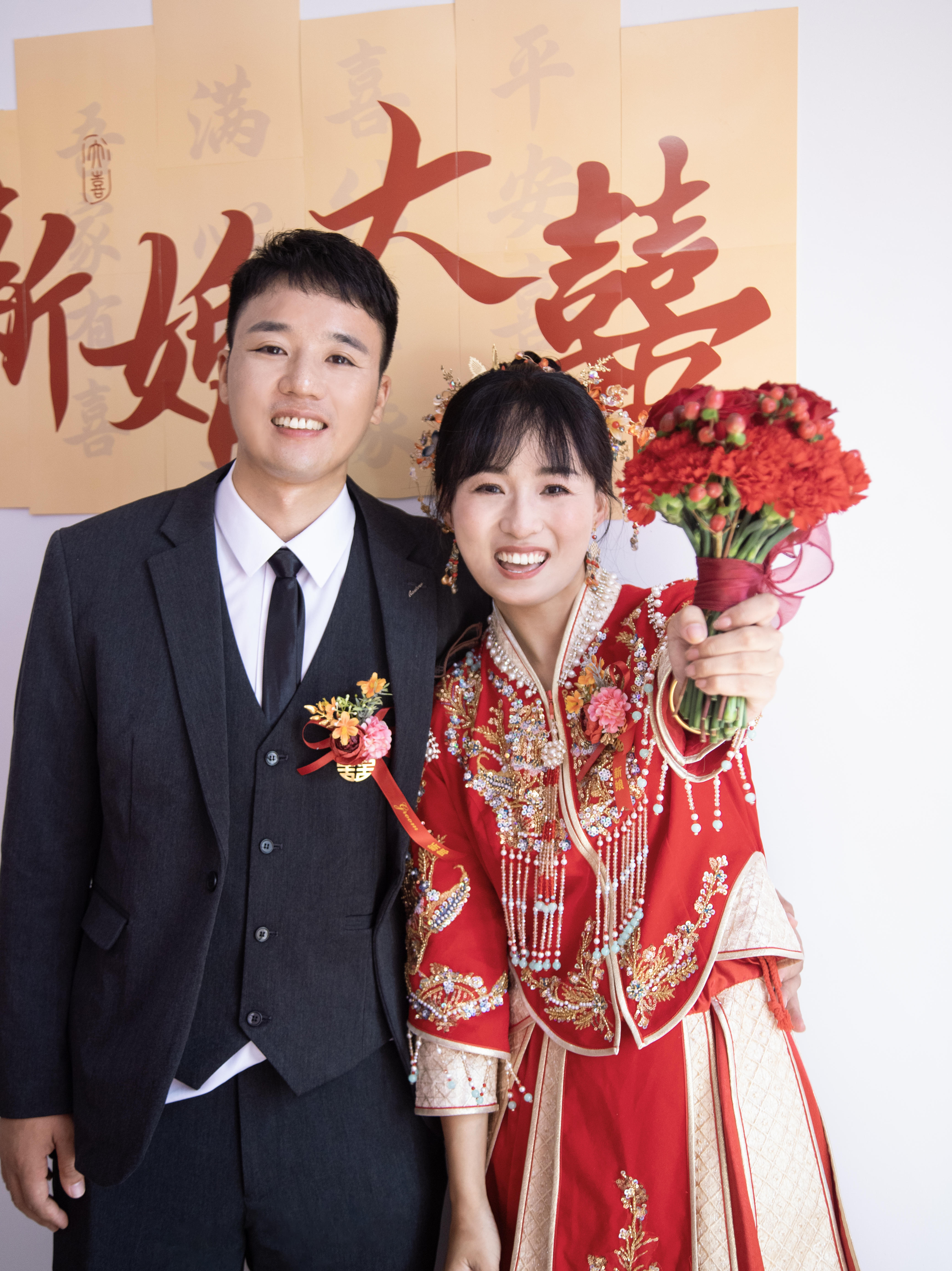 黃袍山下，很榮幸見證了一場中式婚禮