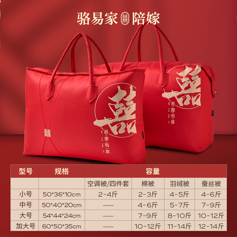 駱易家「圓喜」收納袋牛津布喜袋