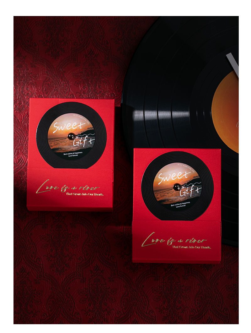 【线下专属套餐】 包好发货 40份成品喜糖唱片糖盒 喜糖+喜糖盒【成品喜糖不支持退换】