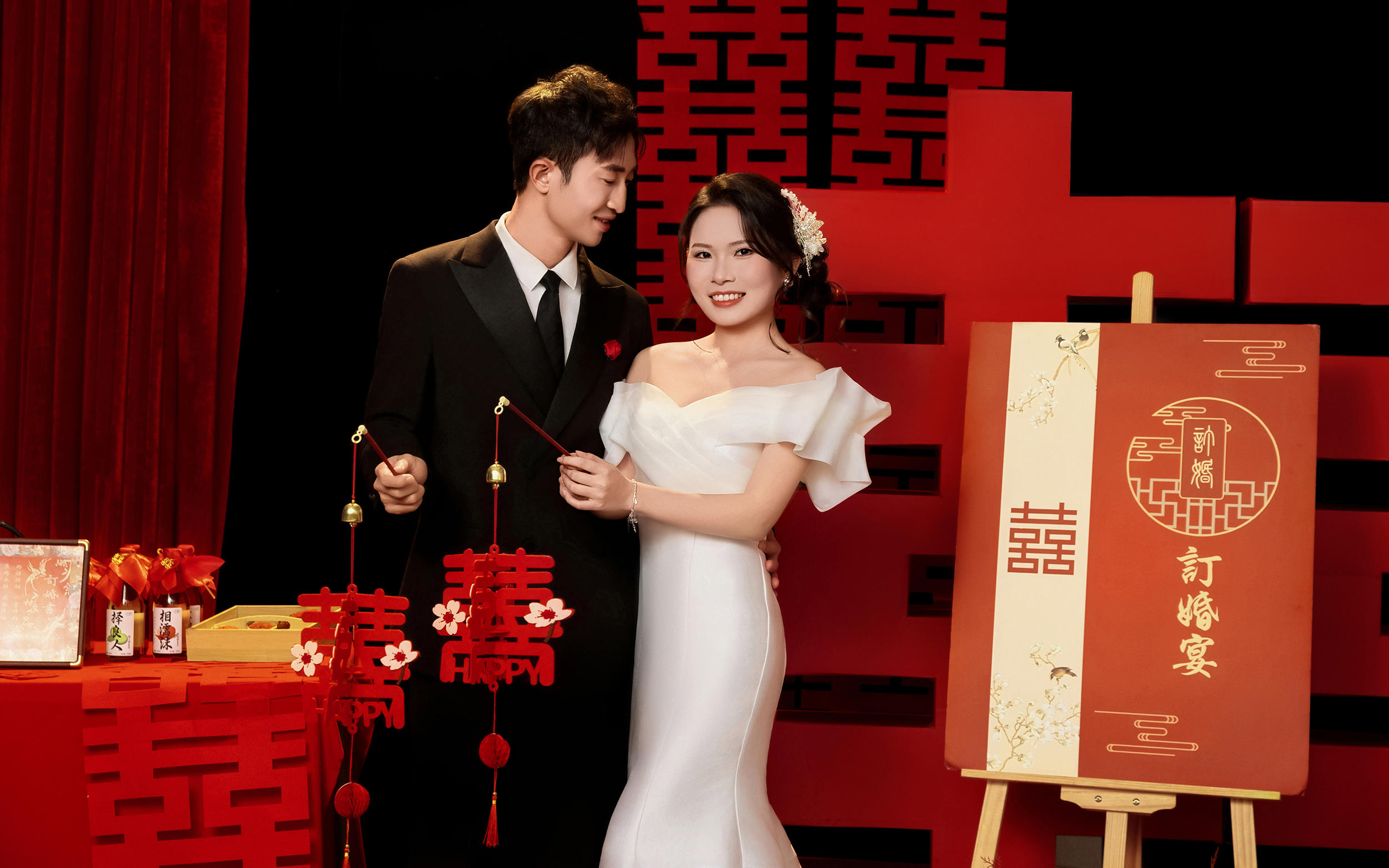 “以爱为聘，共赴白头”