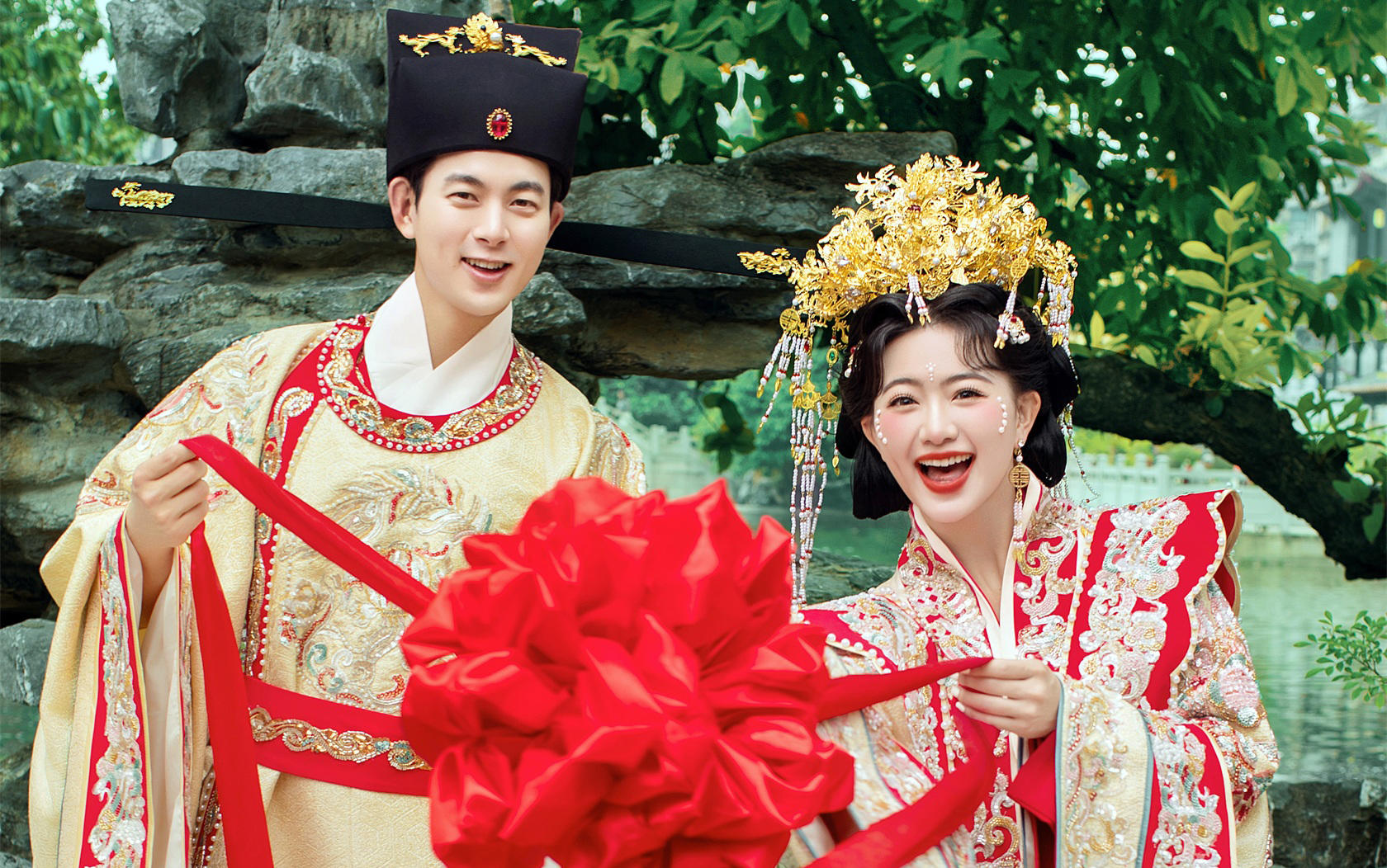 【昭昭如愿】青梅入園林｜把兩小無(wú)猜穿進(jìn)漢服里