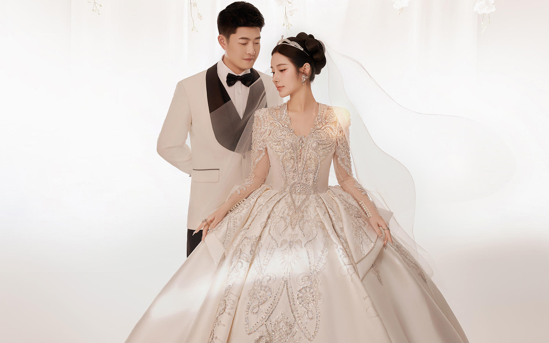 【真实客片】内景婚纱照丨邓雅莉&张哲铭