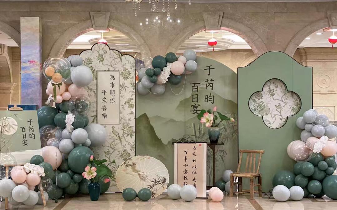 新中式宝宝宴，宝宝宴中的天花板！