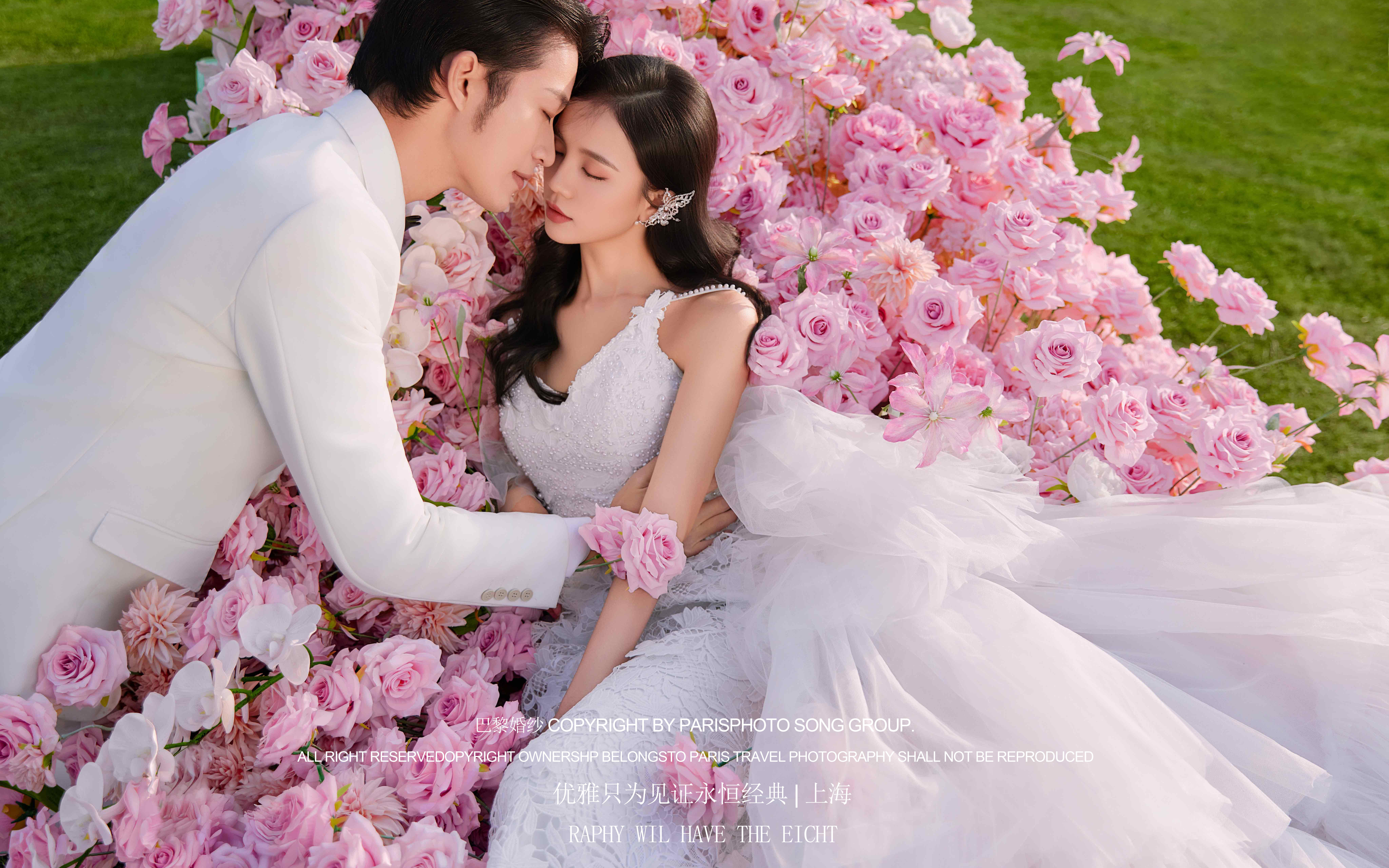 浪漫加倍??我的婚紗照被拍成了目的地婚禮??