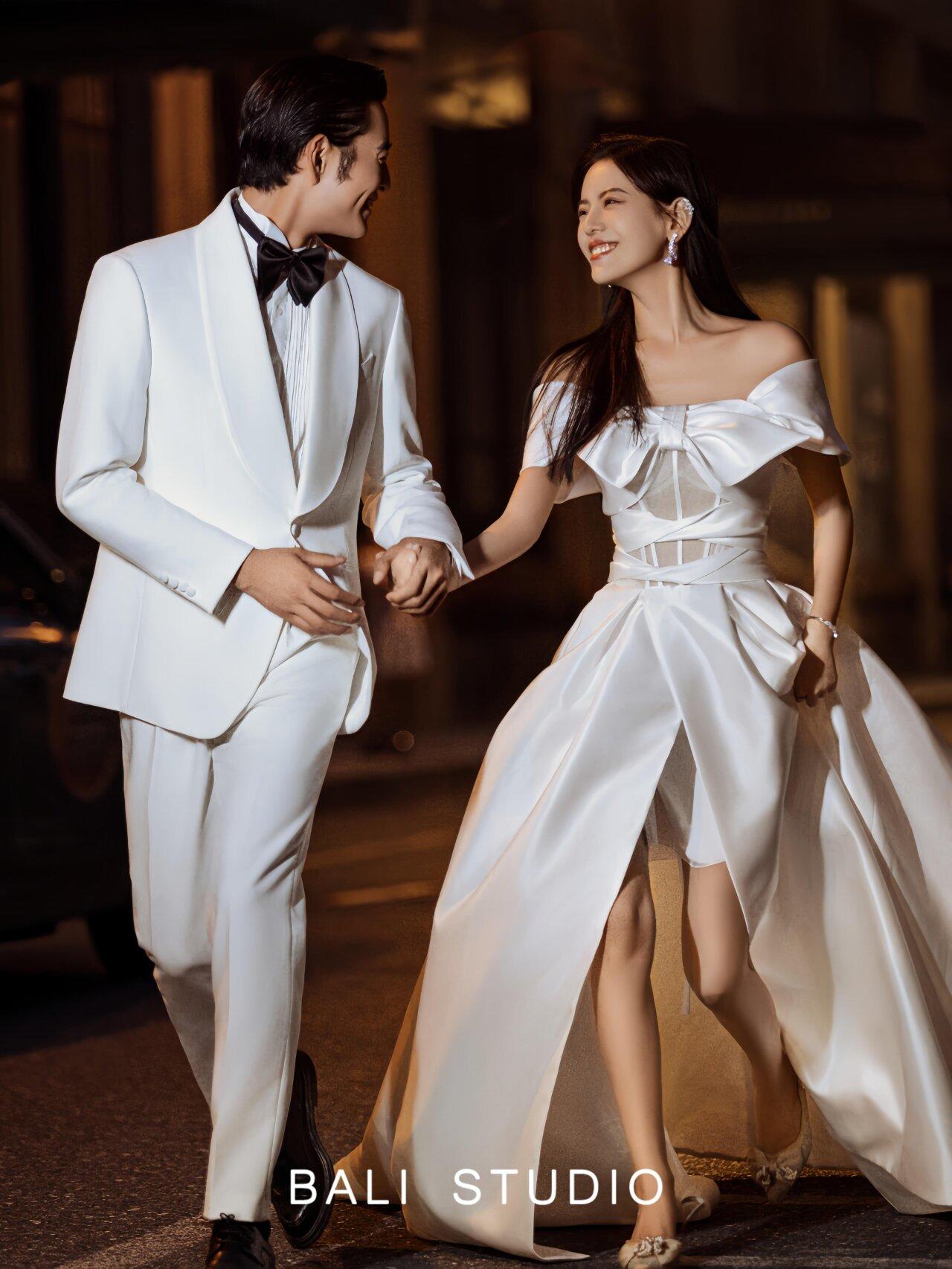 外滩篇2️⃣ 电影婚纱照·外滩夜景氛围