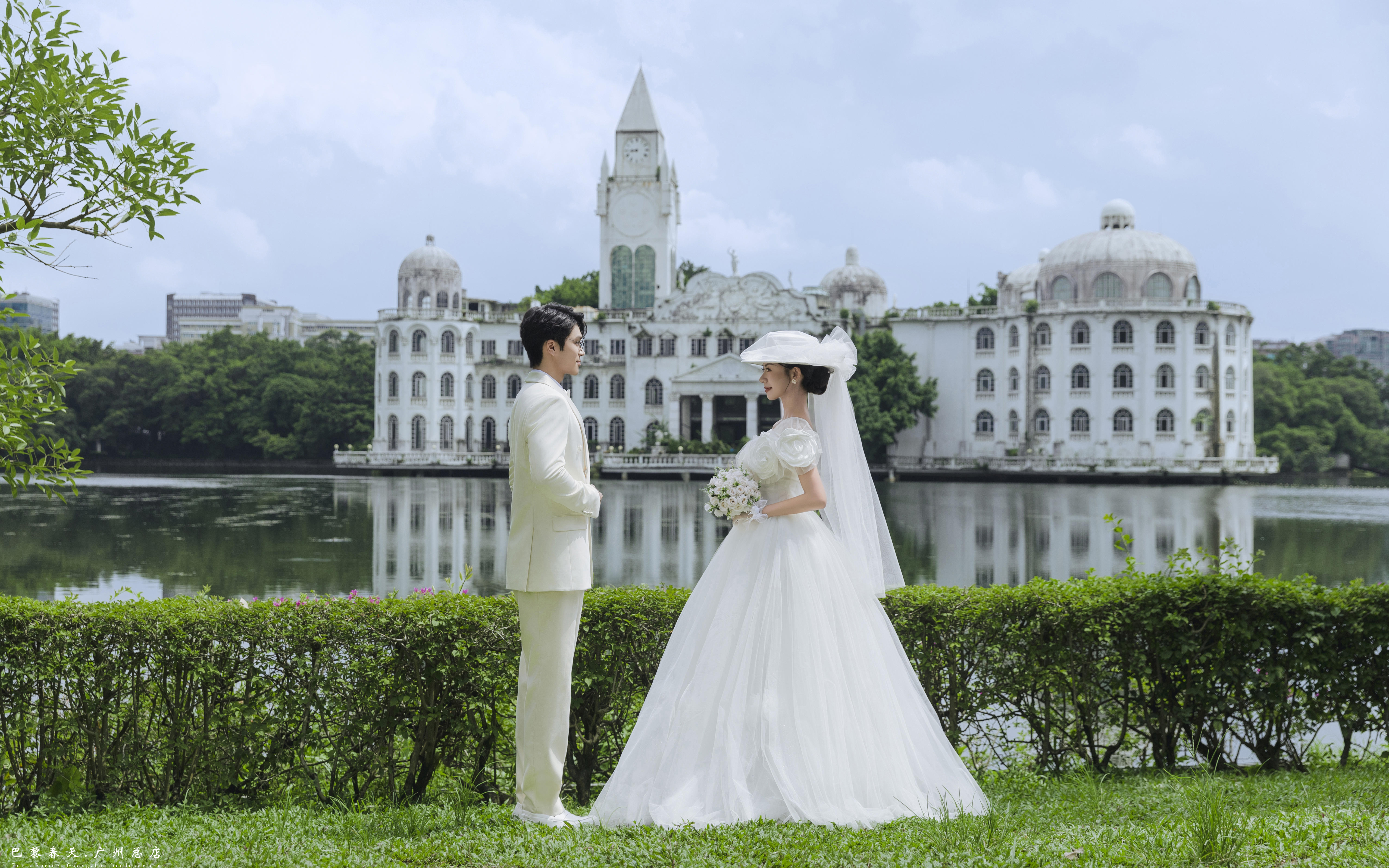 《流花湖》聽(tīng)勸！去流花湖公園拍了一組超滿意的婚紗