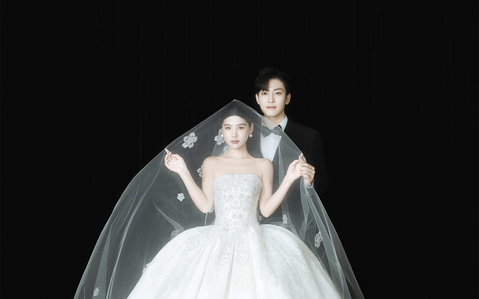 黑白灰高級感主紗