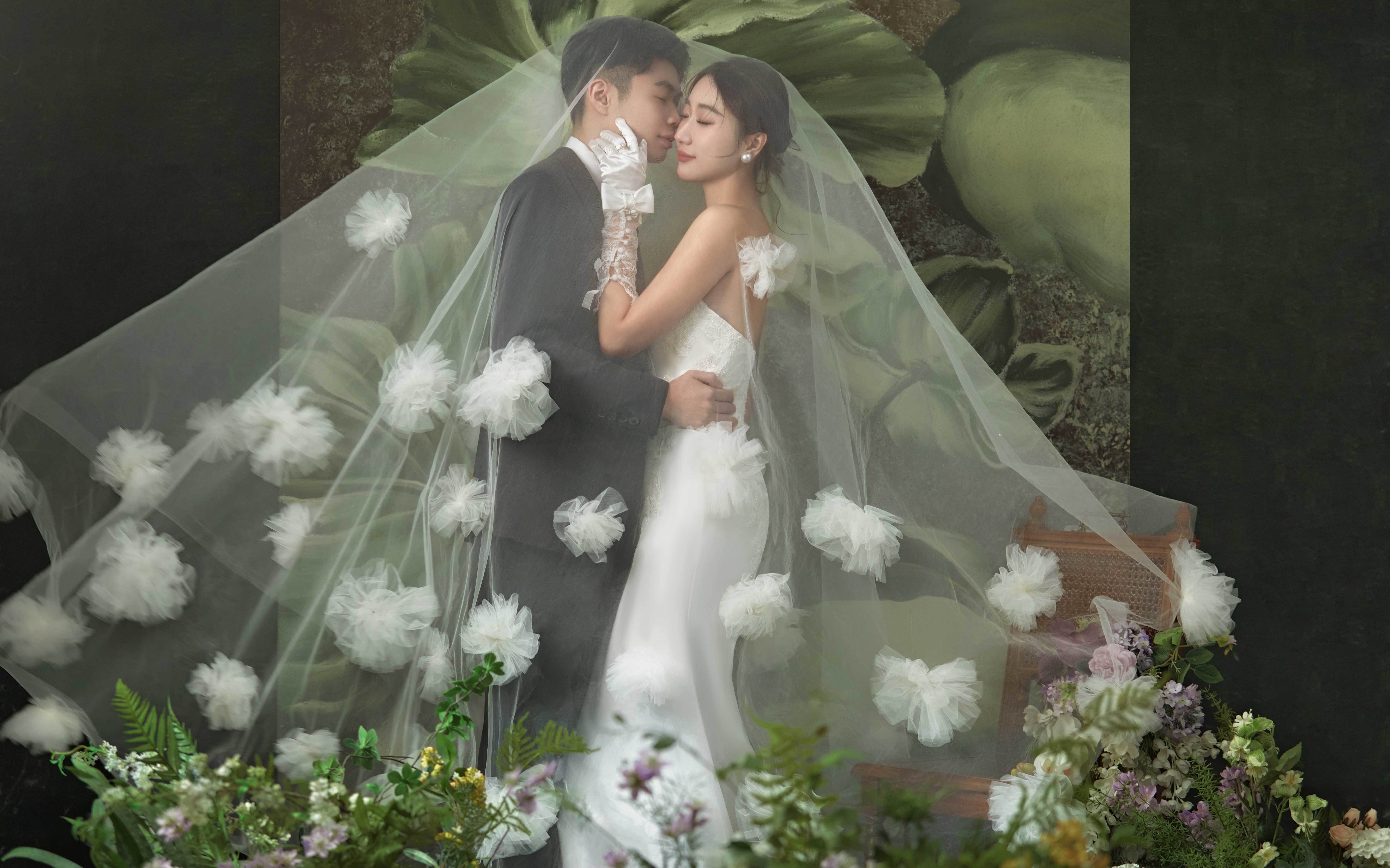 莫奈影像|油畫婚紗照