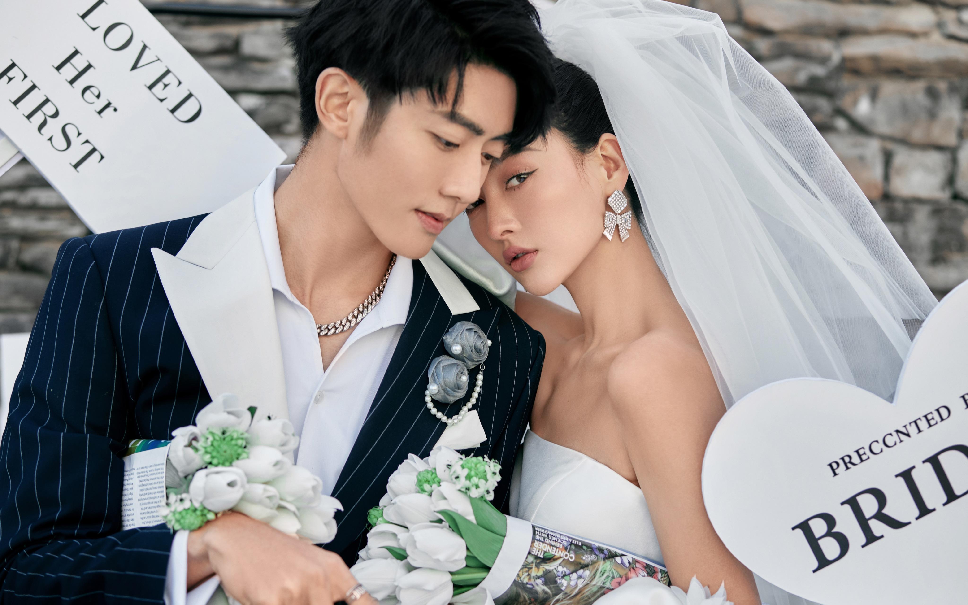 街拍婚纱照 解锁电影质感的时尚浪漫
