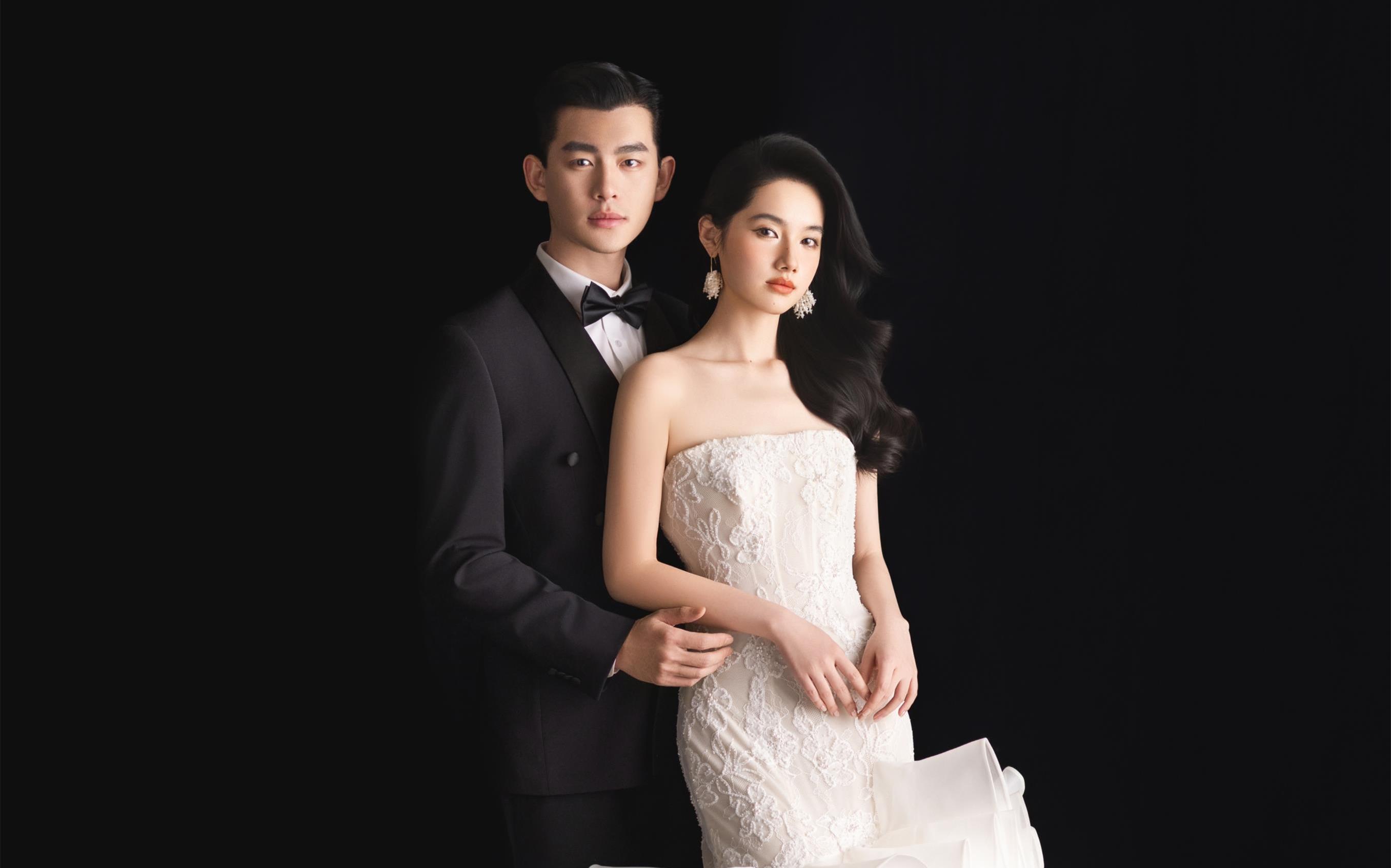 拍出仪式感婚纱照💗从这组高定艺术风开始