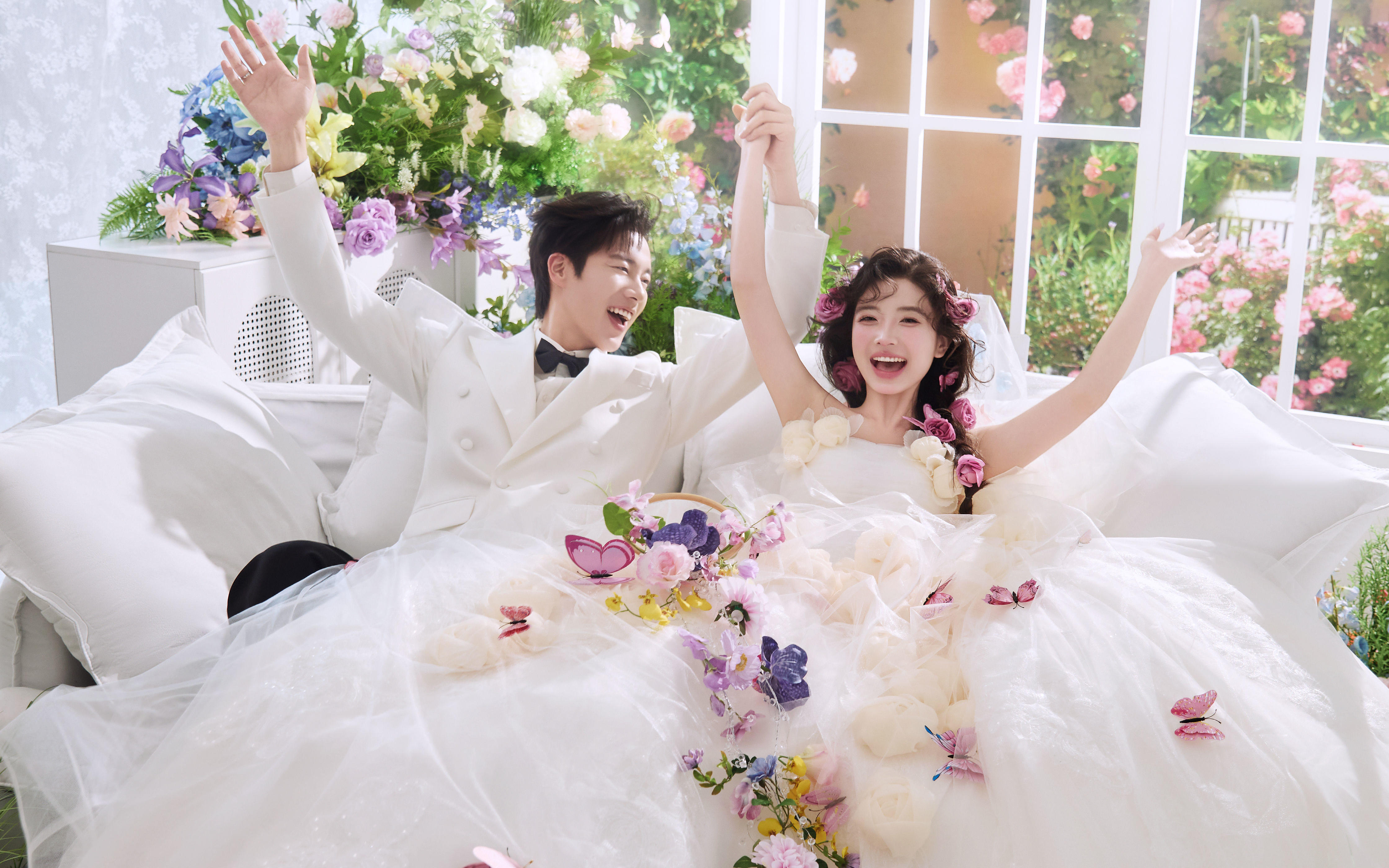 夢(mèng)中情照??終于明白了花房婚紗照的含金量