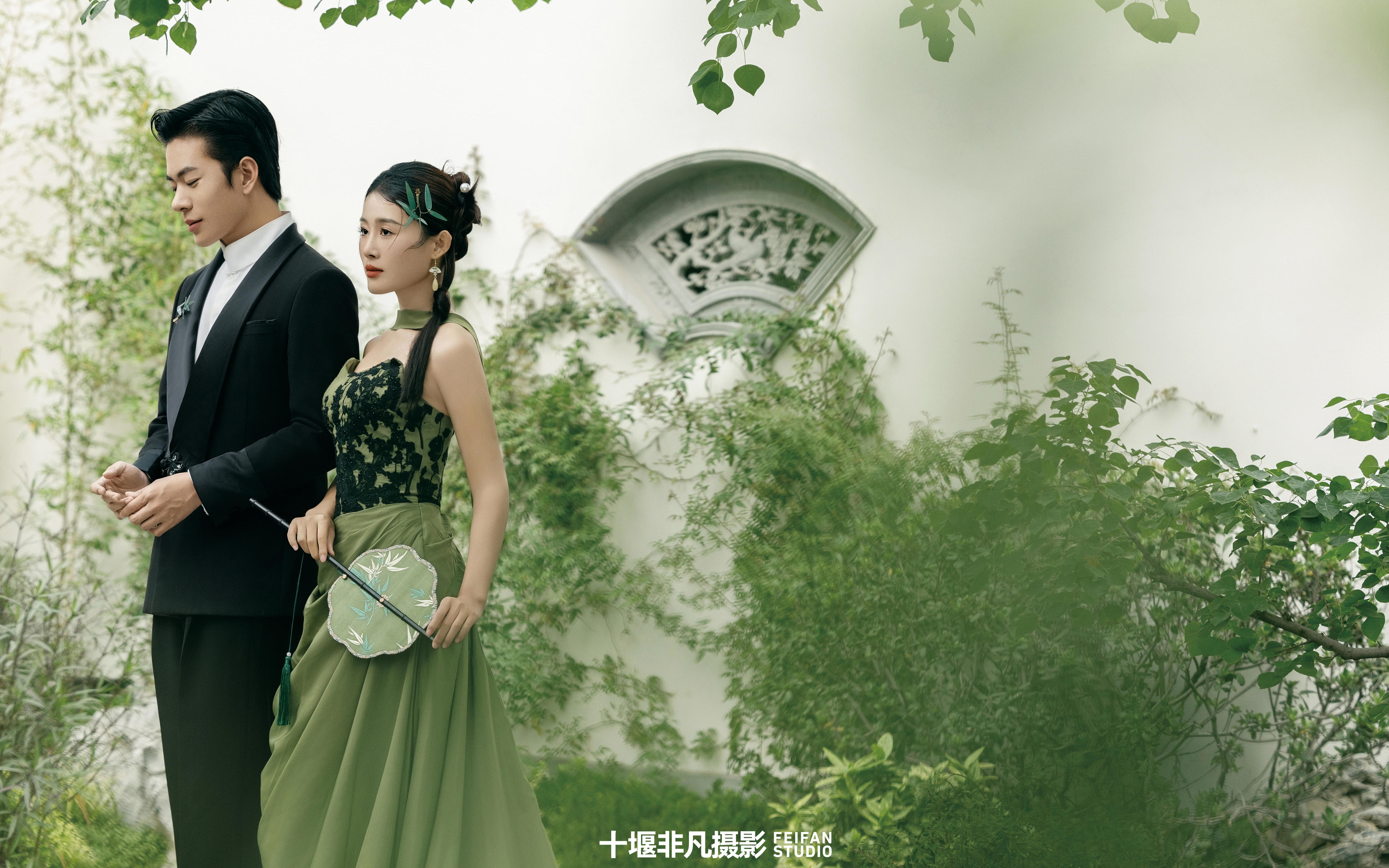 新中式园林 ， 婚纱照里的东方浪漫~