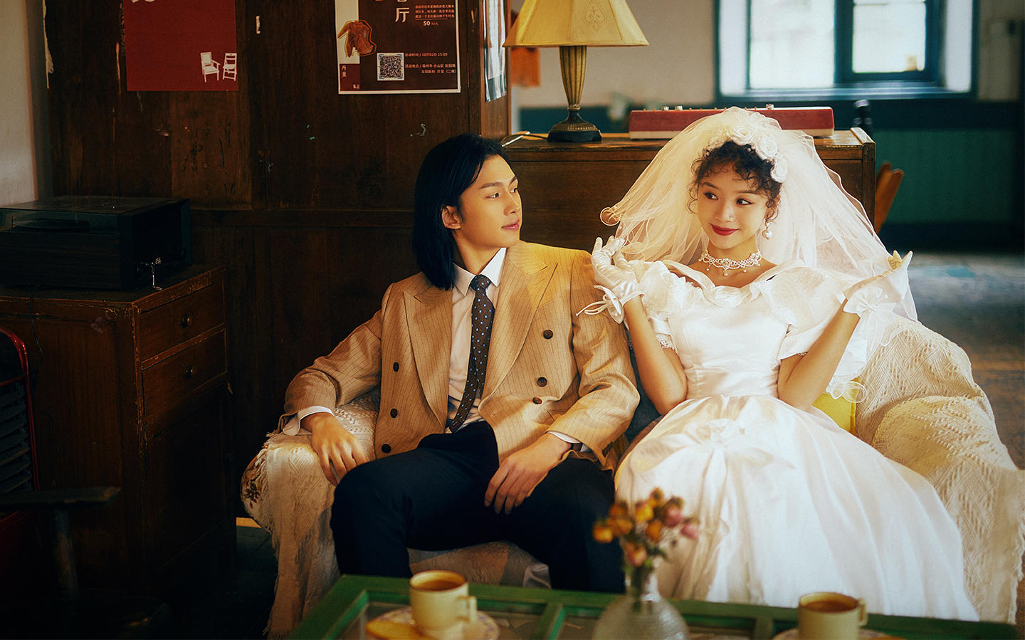 油画婚纱照真的太绝了丨一起感受复古的浪漫