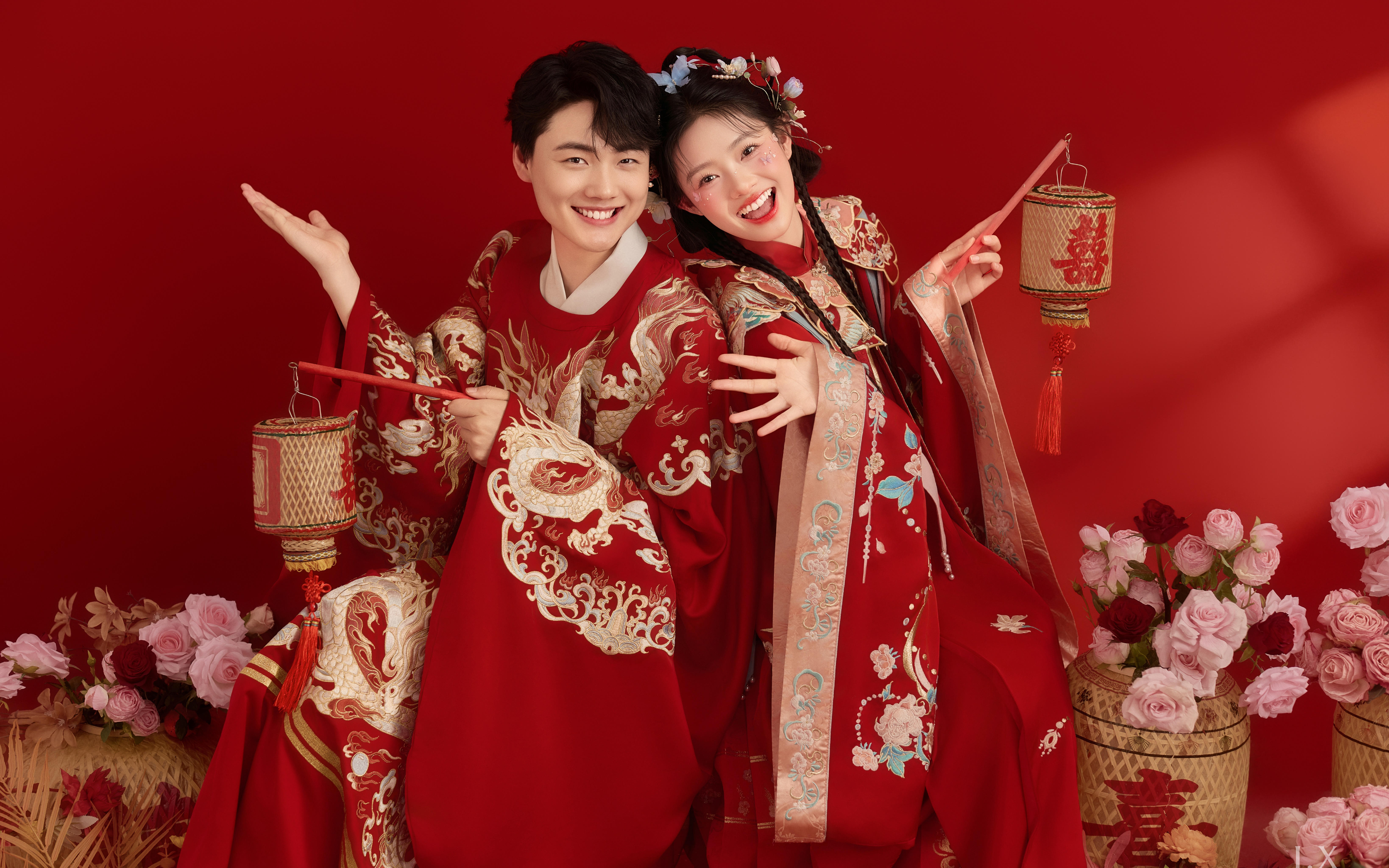 备婚界顶流❗️汉服婚纱照太太太出片了❤️