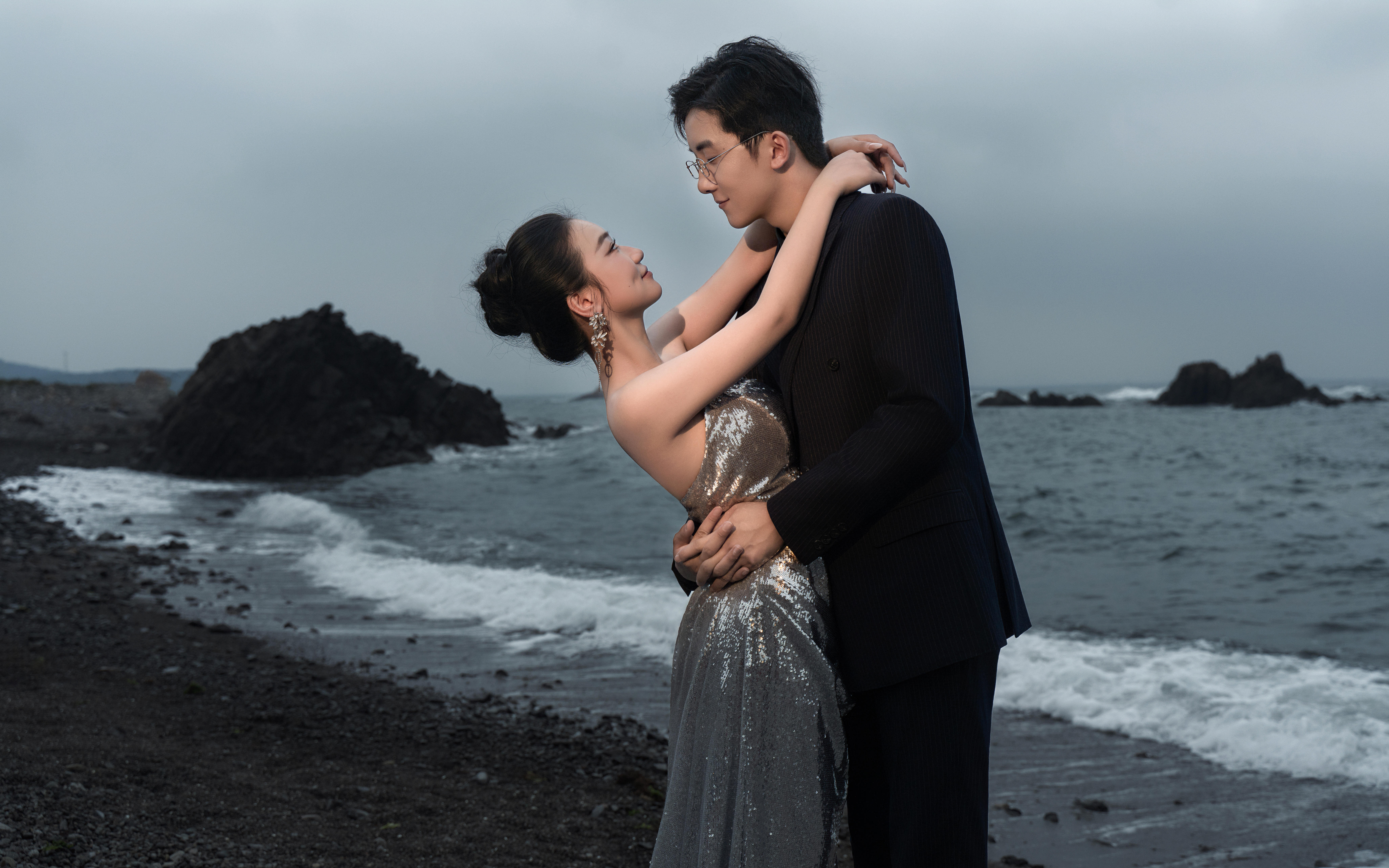 劉姍夫婦/黃島夜景