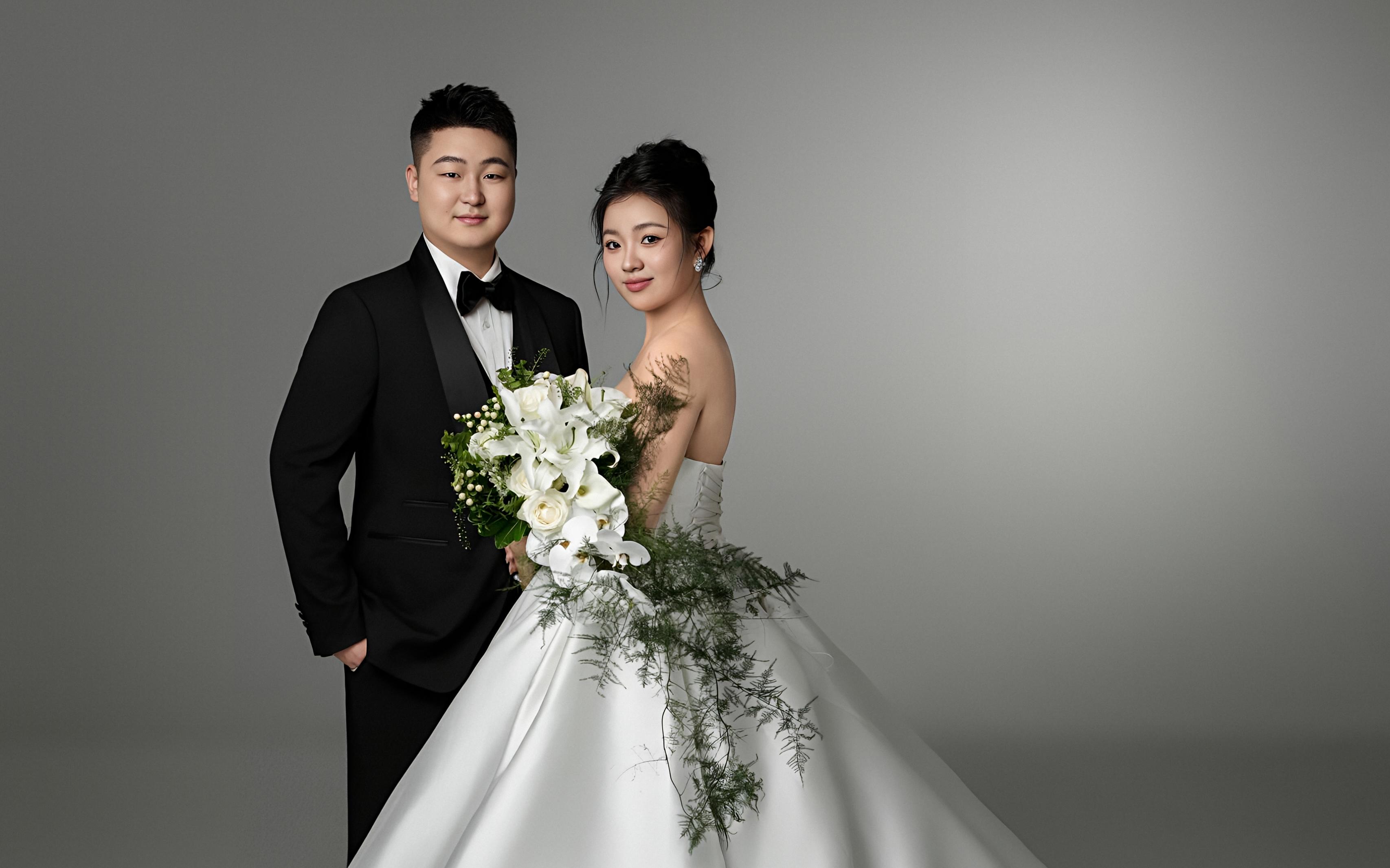 【客片欣赏】法式婚纱照，很难不心动！