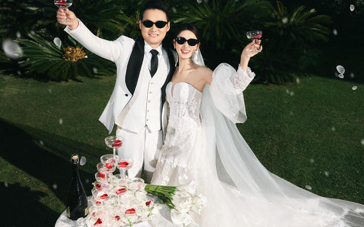 「客片分享」草坪婚紗照真的太有儀式感了