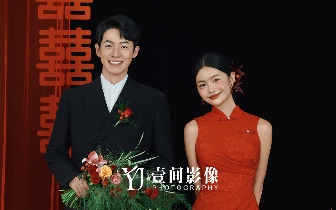 中式喜嫁婚照太甜啦??武漢婚紗照必拍??