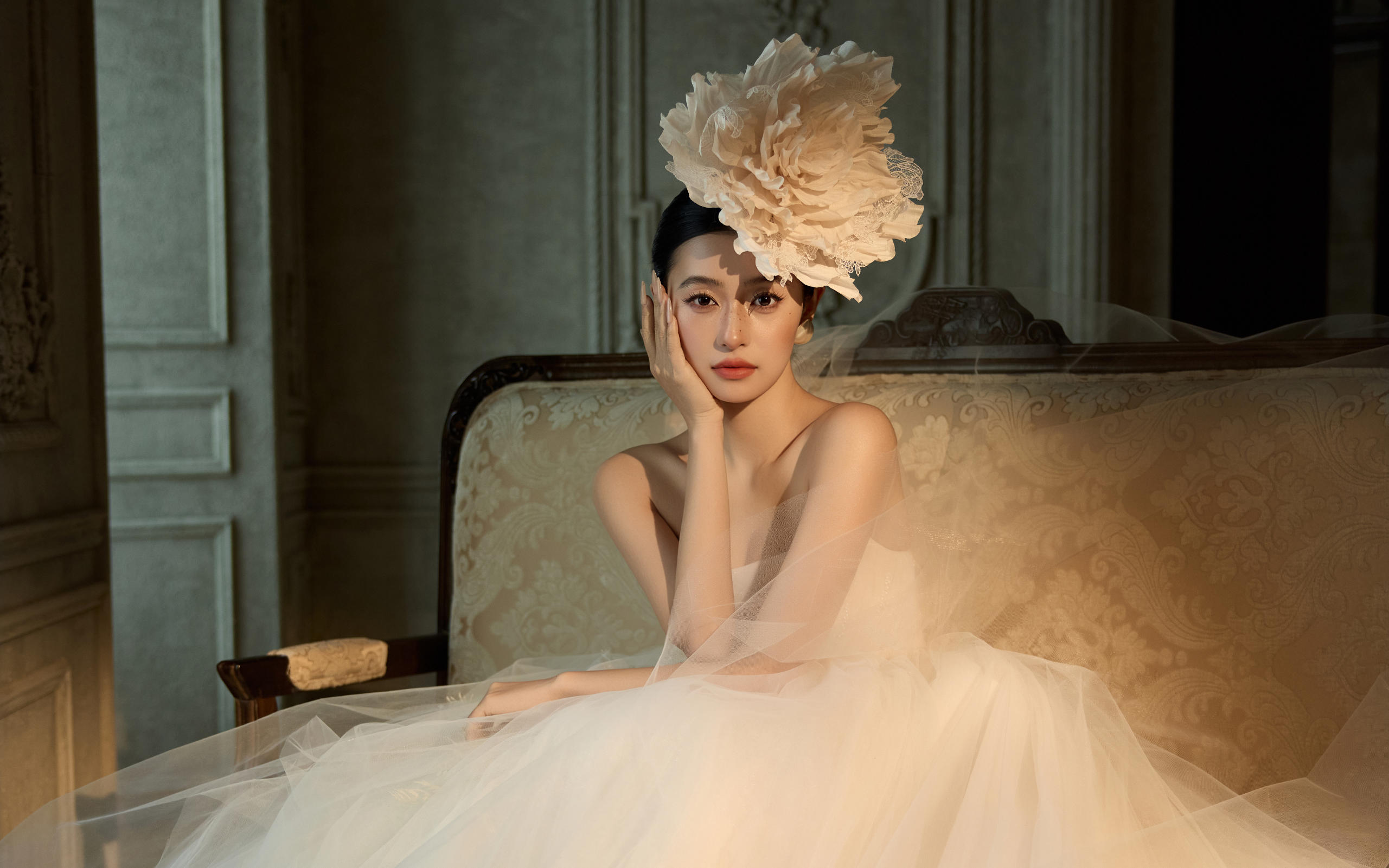 盖茨比风梦中情纱✨奢华主纱婚纱照天花板✨