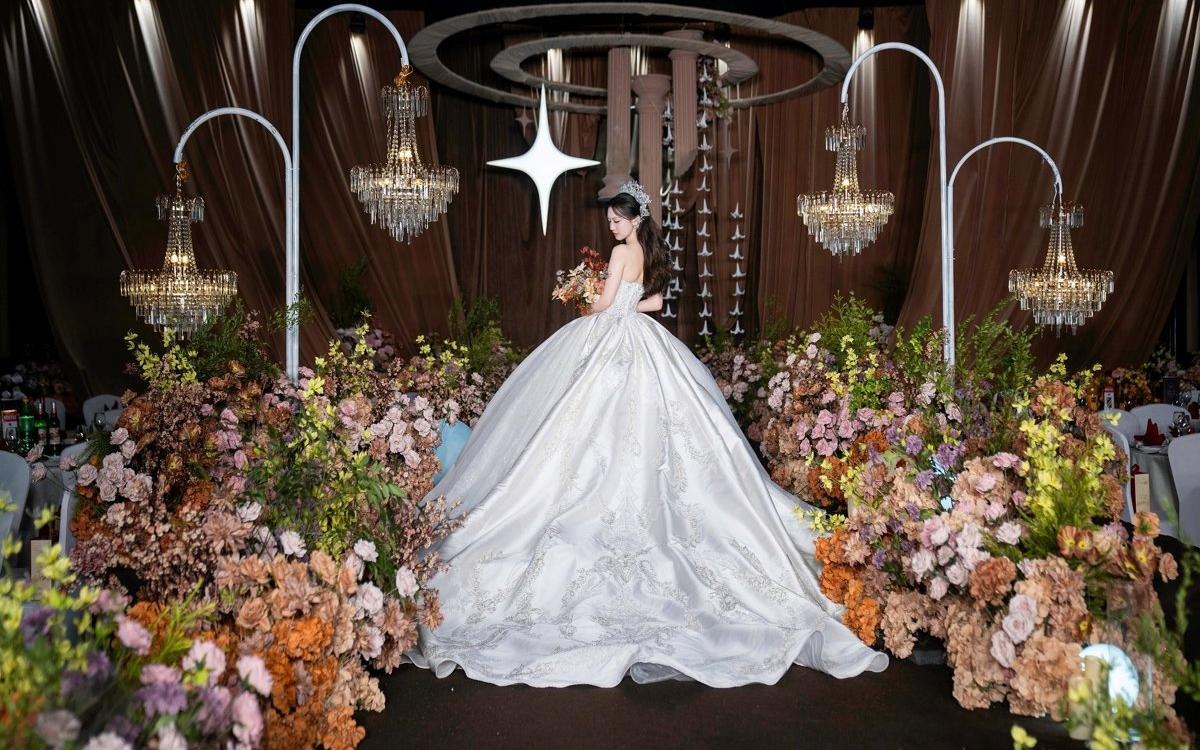 香檳咖色韓式婚禮