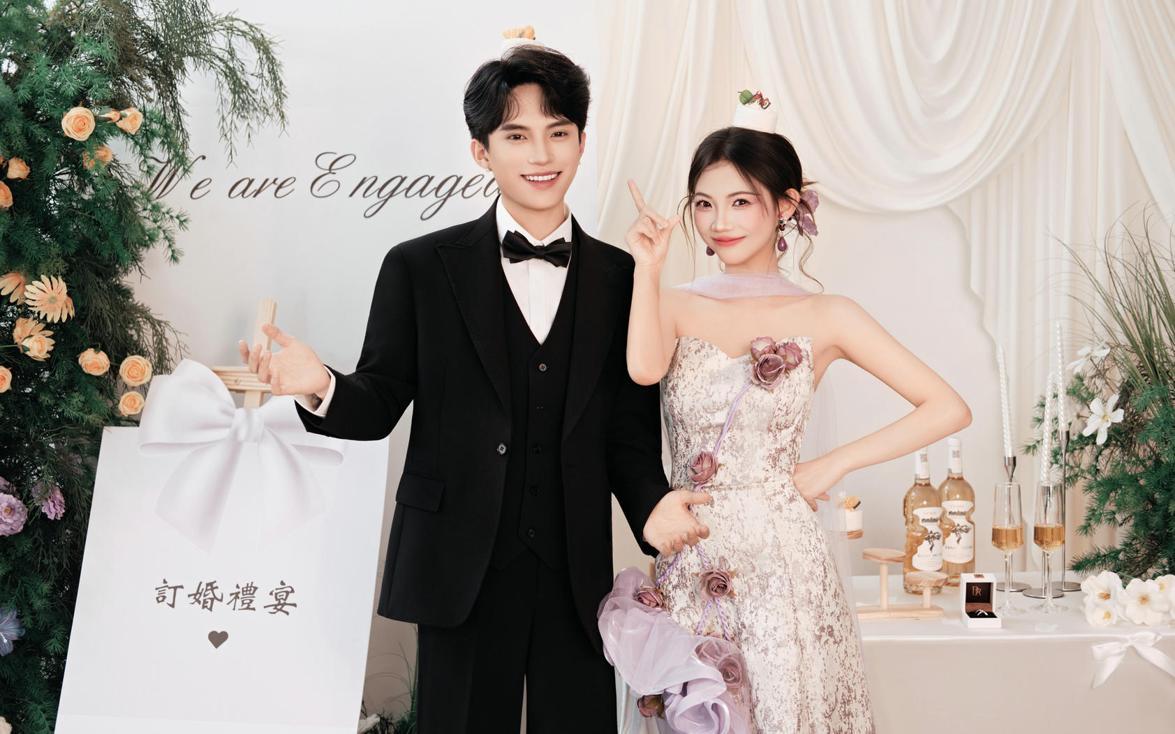 i人抢先看！预制订婚照终究是吹到无锡啦‼