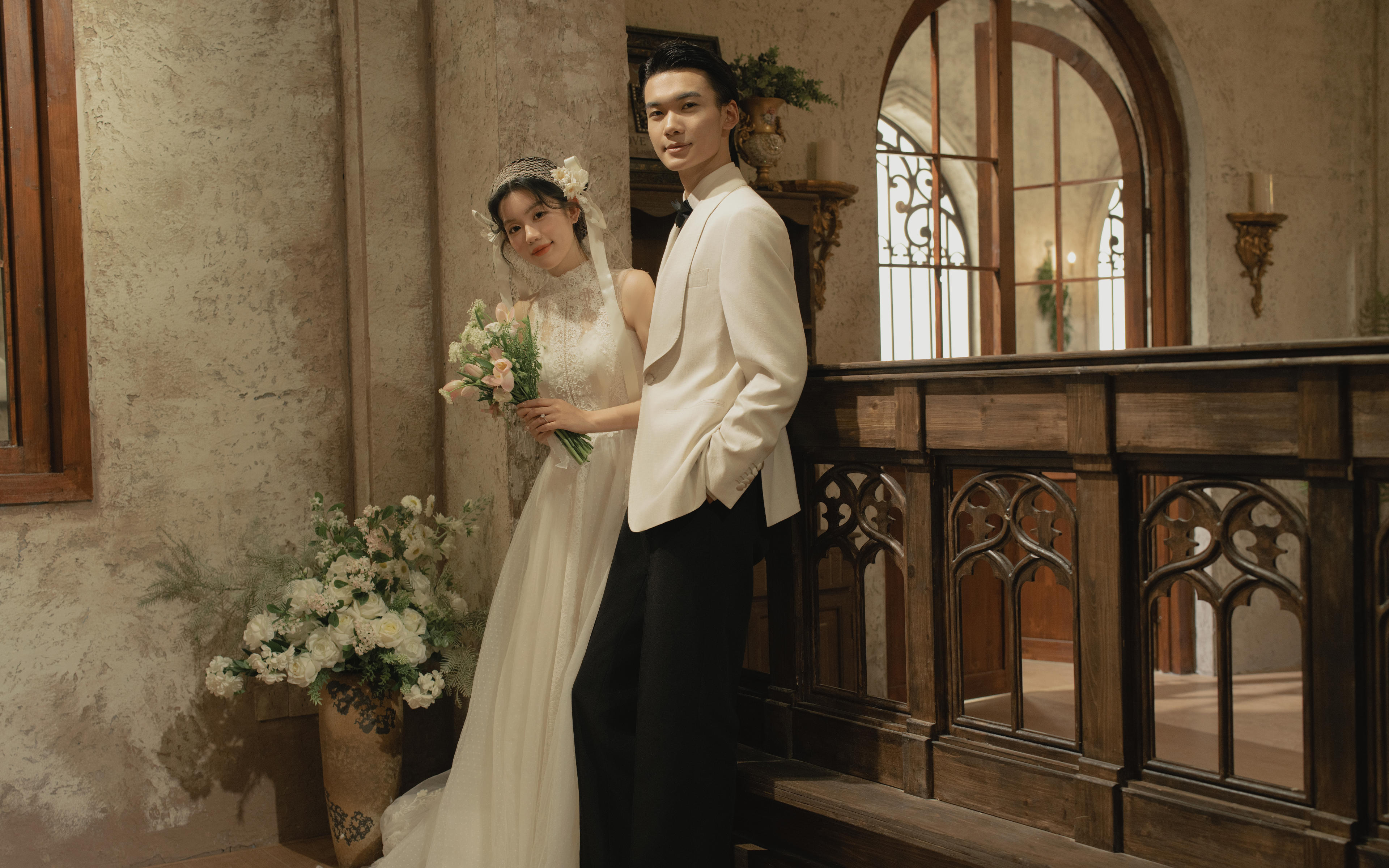  KAEN原創(chuàng)—高定系列 復(fù)古系列 小眾復(fù)古婚紗