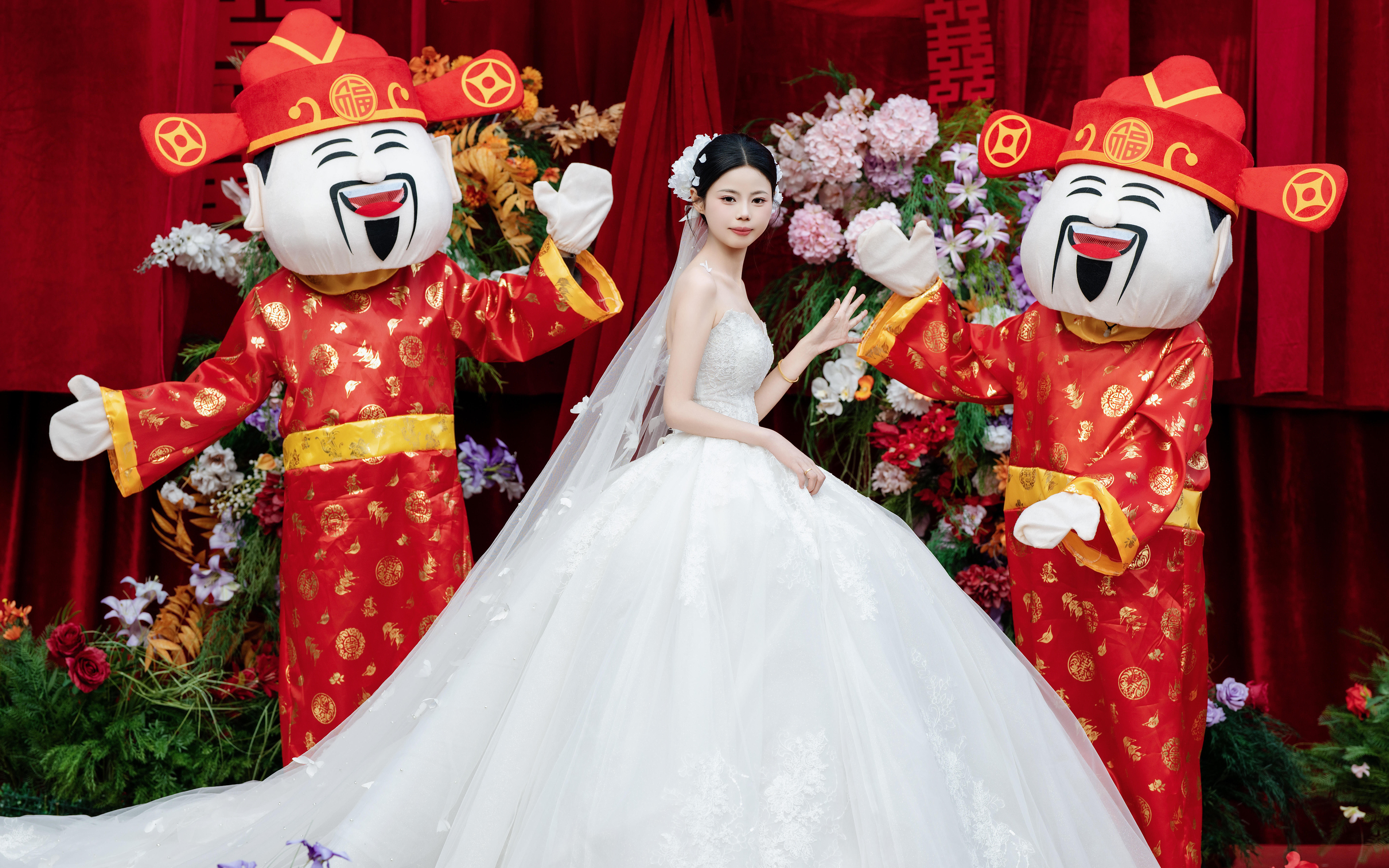 【红妆】说农村婚礼不高级？这场美到爆💗