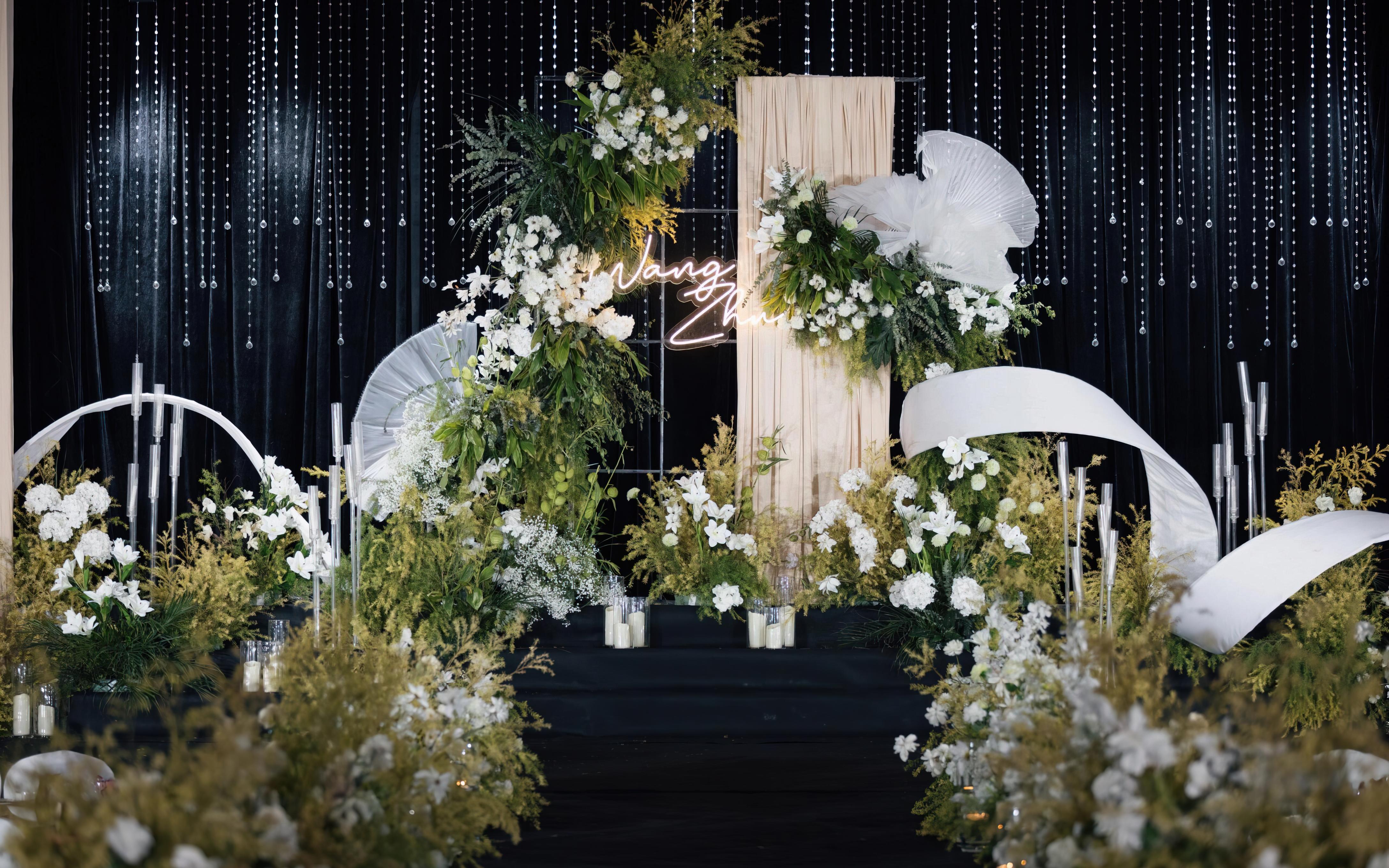 新中式订婚布置套餐2000