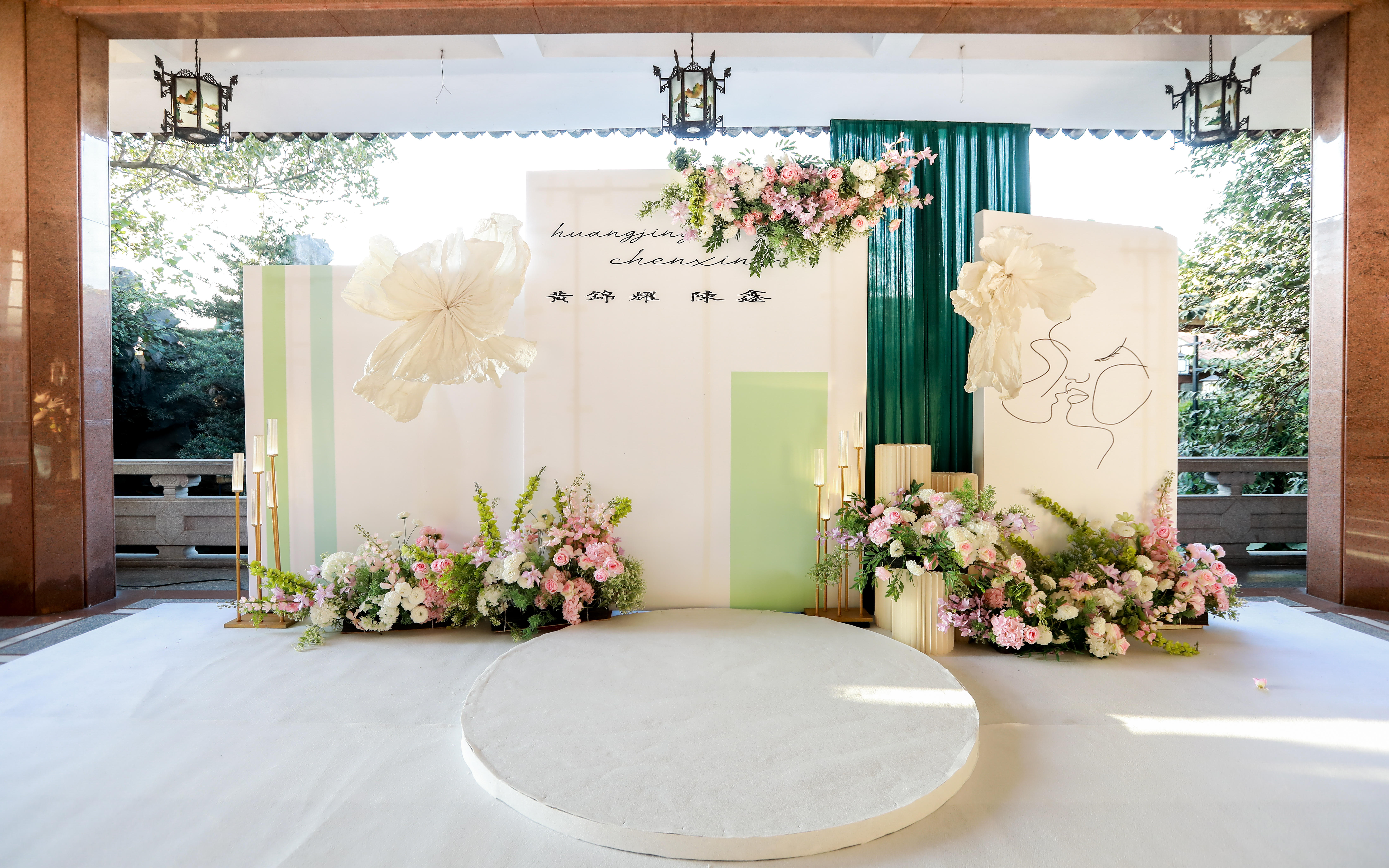 浪漫婚禮定制-小預算森系