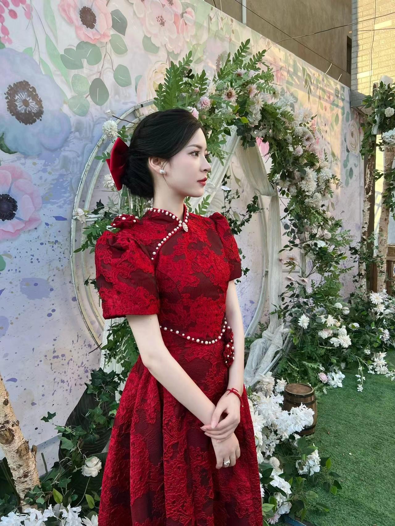 回门（晚宴）妆+礼服