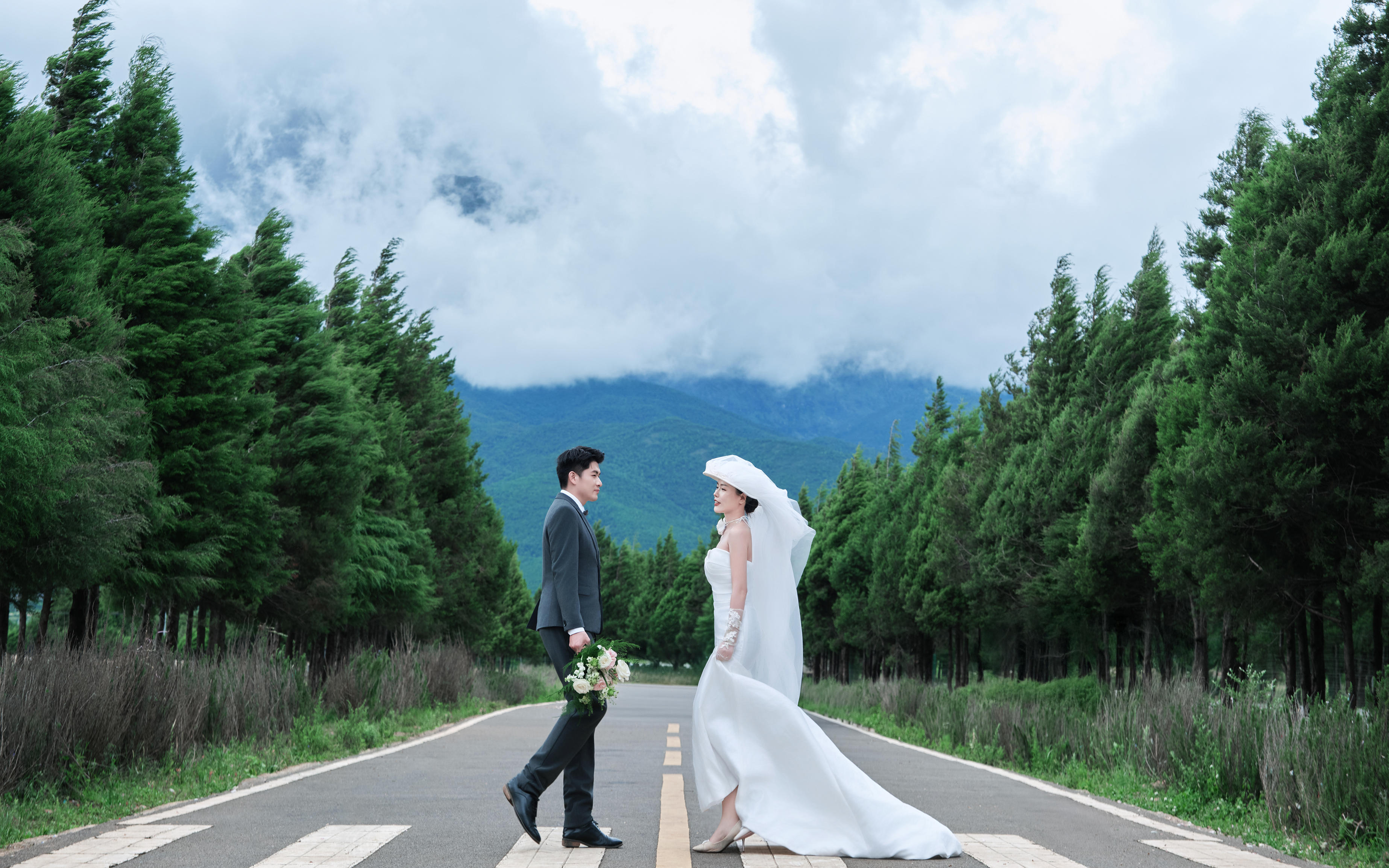 预警！公路偷吃了我们的婚纱照糖